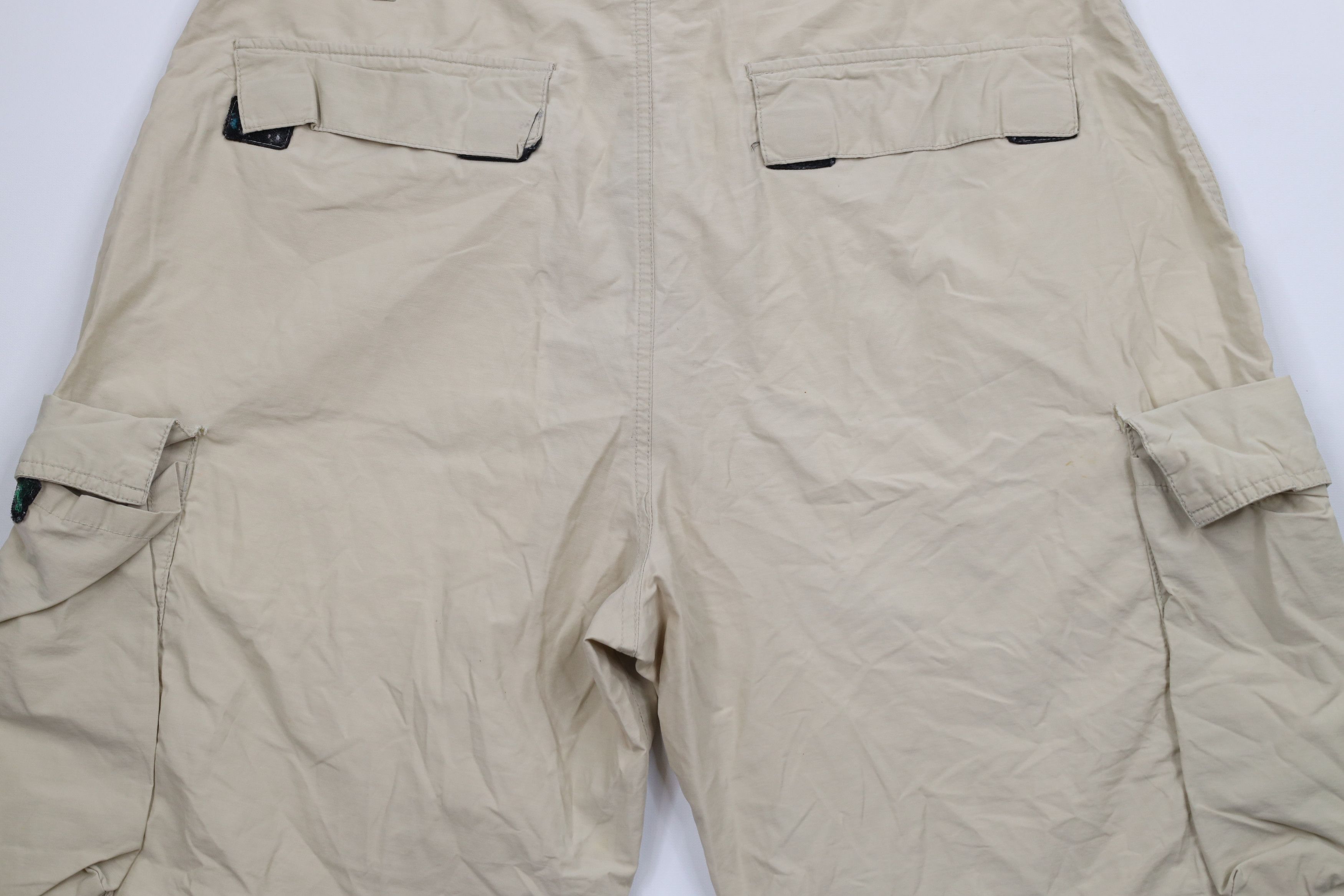 UNIONBAY × Vintage Vintage 90s Unionbay Military Surplus Baggy Cargo Shorts Size US 38 / EU 54 - 12 Thumbnail