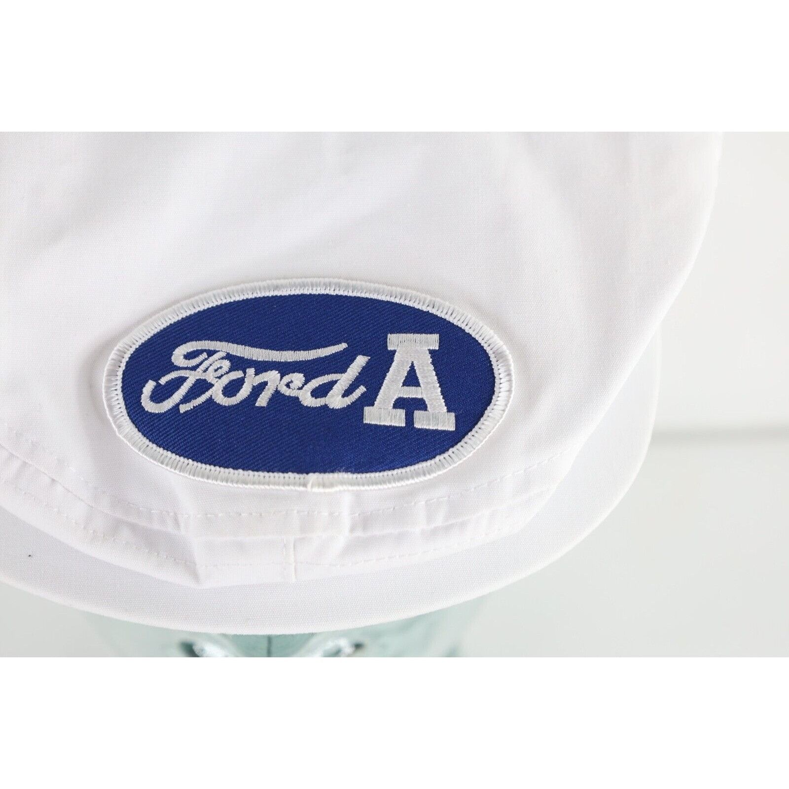 Vintage Vintage 80s 90s Ford Motor Company Model A Patch Newsboy Hat Size ONE SIZE - 2 Thumbnail