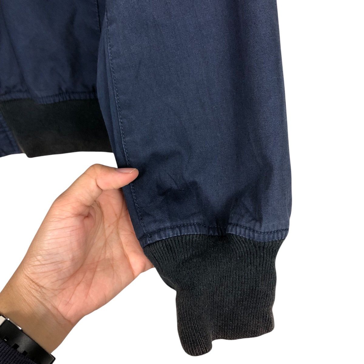Japanese Brand × Ships Jet Blue 📌Vintage Bomber Jacket Ships Jet Blue Japan Issey Miyake Size US M / EU 48-50 / 2 - 16 Thumbnail