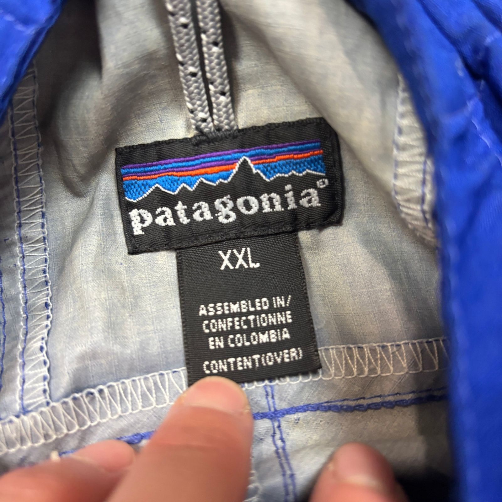 Patagonia × Vintage Vintage 90s Patagonia Pneumatic Pullover Anorak Jacket 2XL Size US XXL / EU 58 / 5 - 4 Thumbnail