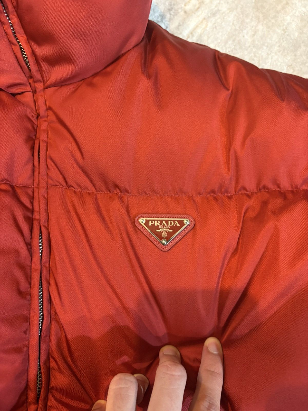 Prada Prada Nylon Puffer Jacket Size US S / EU 44-46 / 1 - 2 Thumbnail