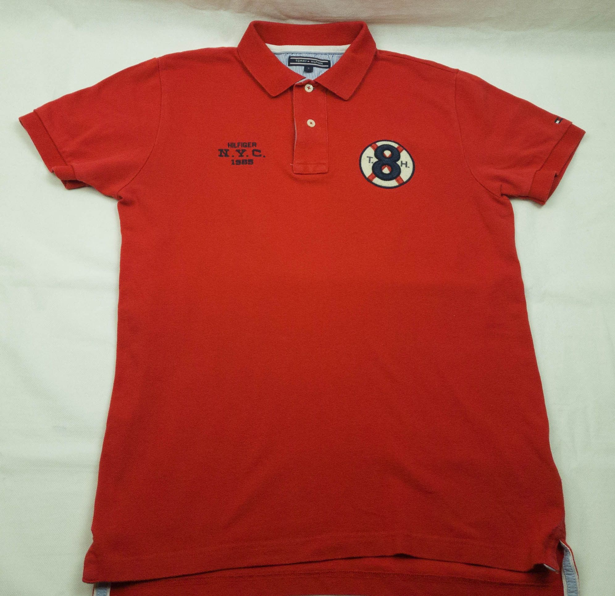 Tommy Hilfiger Tommy Hilfiger mens polo top cotton size M ( LABEL S) Size US M / EU 48-50 / 2 - 3 Thumbnail
