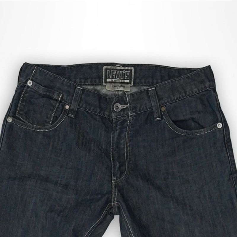 Levi's Levi's 514 Flap Pocket Jeans Men's 36x32 Y2K Dark Wash Size US 38 / EU 54 - 3 Thumbnail