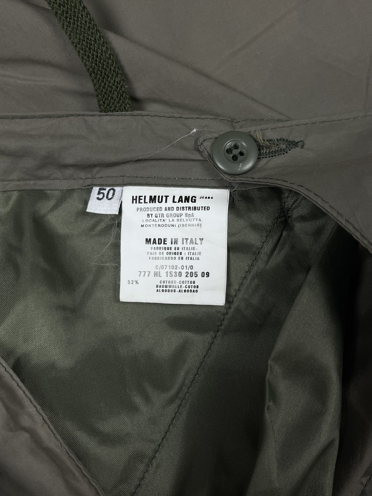 Helmut Lang Helmut Lang - 90’s Olive Synthetic Pants Size US 32 / EU 48 - 6 Thumbnail