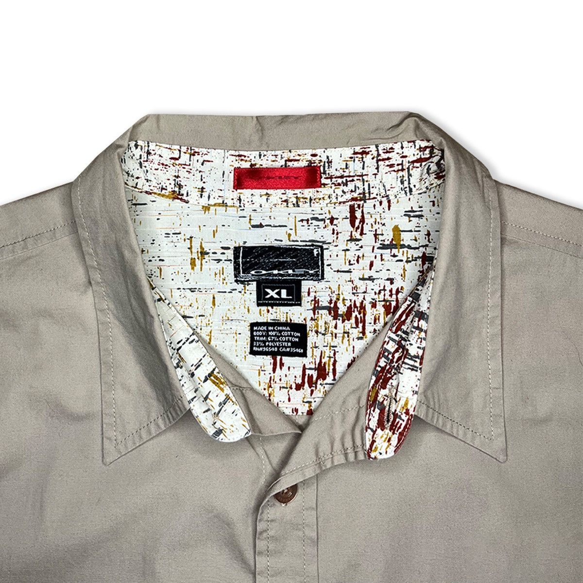Oakley Vintage Oakley Sublimated 'Camo Flare' Technical Shirt Size US XL / EU 56 / 4 - 6 Thumbnail