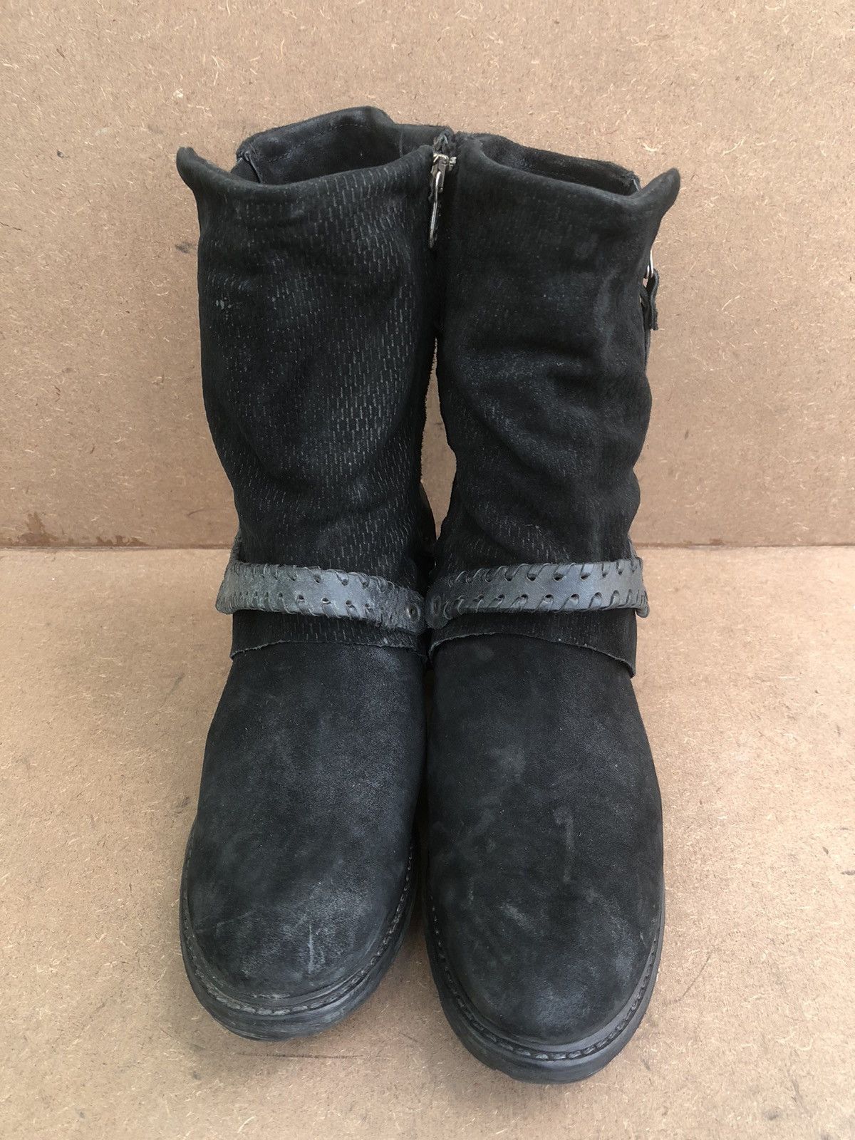 A.S.98 A.S 98 Black Suede Wen’s Boots Size 40 Size US 7 / IT 37 - 2 Thumbnail