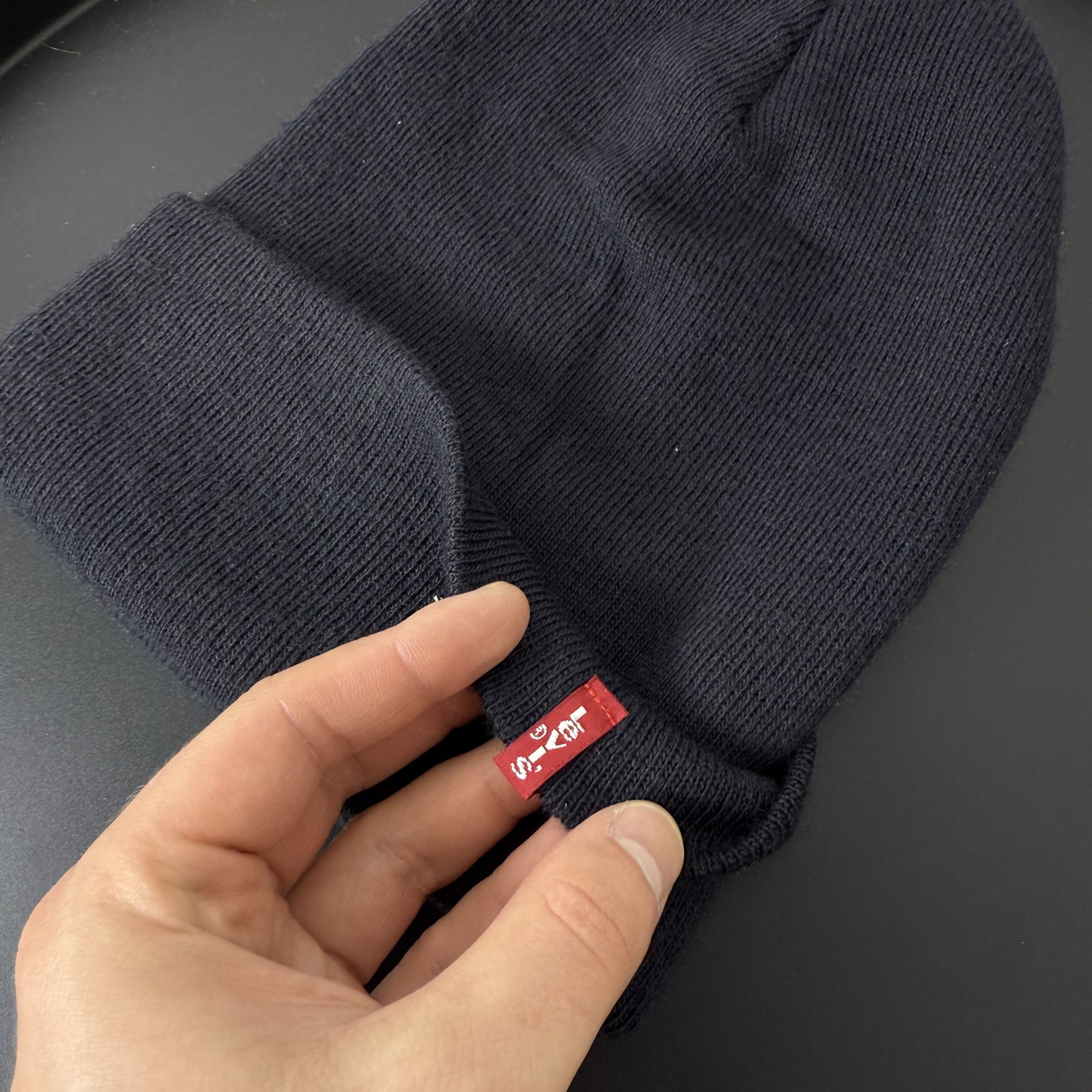 Levi's Vintage Levi's Black Beanie Winter Hat Size ONE SIZE - 6 Thumbnail