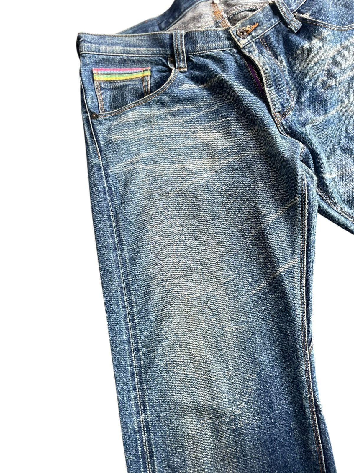 R.Newbold Japan R.Newbold Rainbow Selvedge Denim Size US 36 / EU 52 - 6 Thumbnail