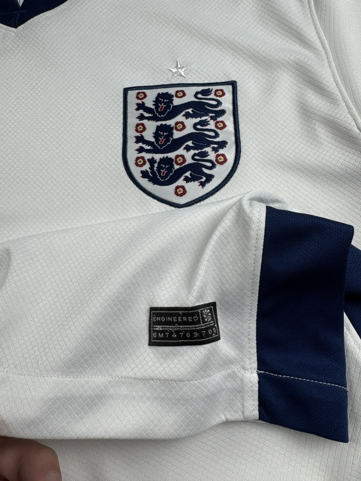 Nike England National 2020/2021 Jersey Blockcore T Shirt Tee Size US L / EU 52-54 / 3 - 9 Thumbnail