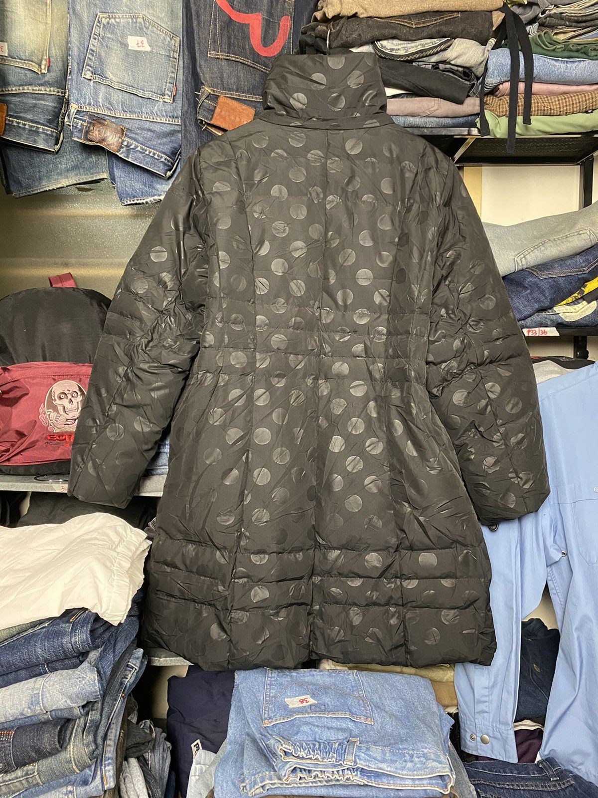 Balmain × Designer Balmain polka dot puffer jacket Size L / US 10 / IT 46 - 2 Thumbnail