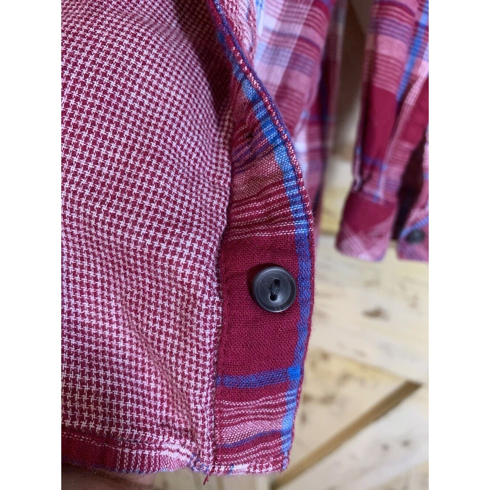 Boston Traders Boston Traders Women's Flannel Hoodie Shirt M Plaid Size M / US 6-8 / IT 42-44 - 10 Thumbnail