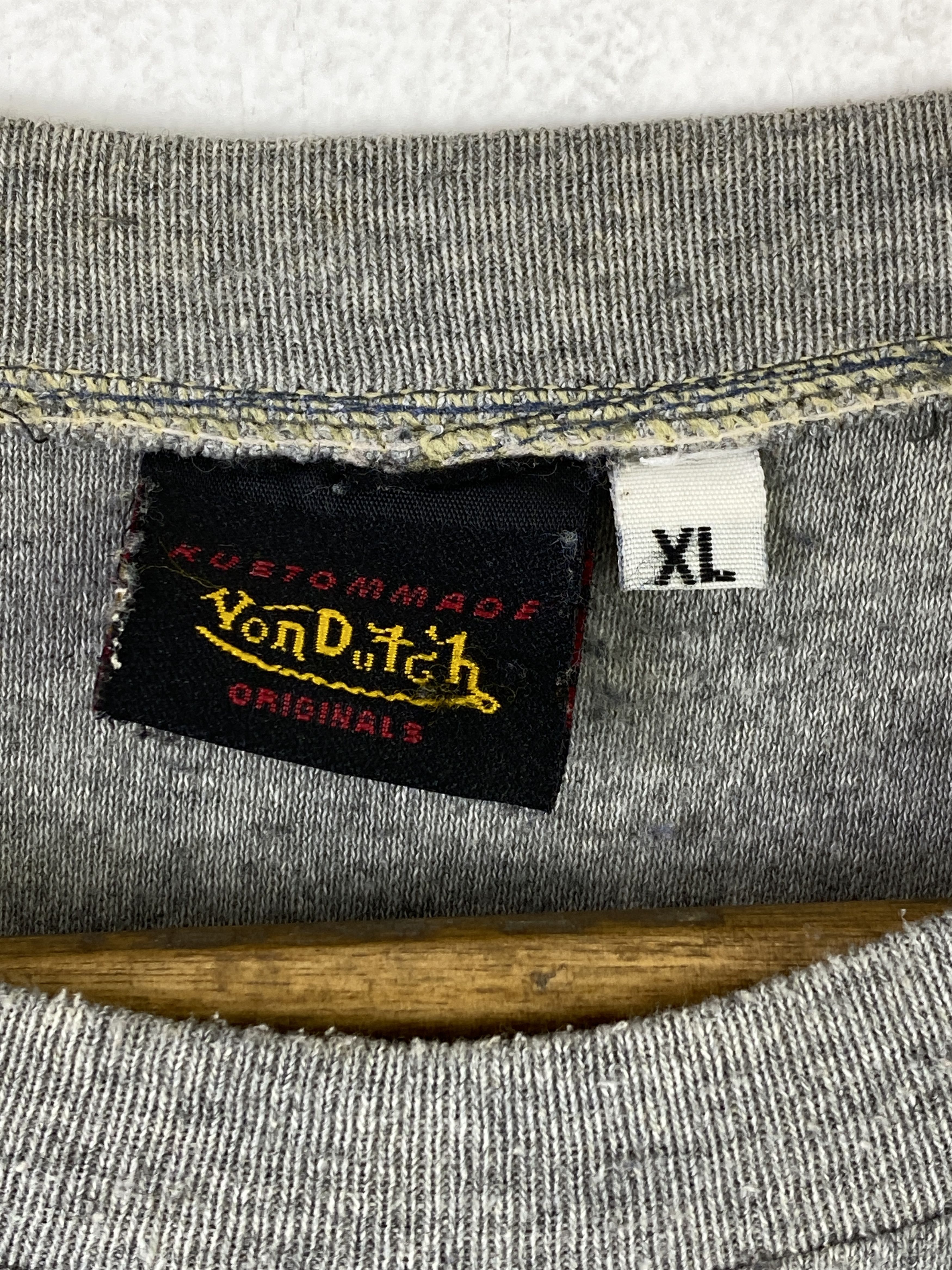 Von Dutch Vintage Von Dutch Spell Out T-Shirt TA0716 Size US XL / EU 56 / 4 - 5 Thumbnail