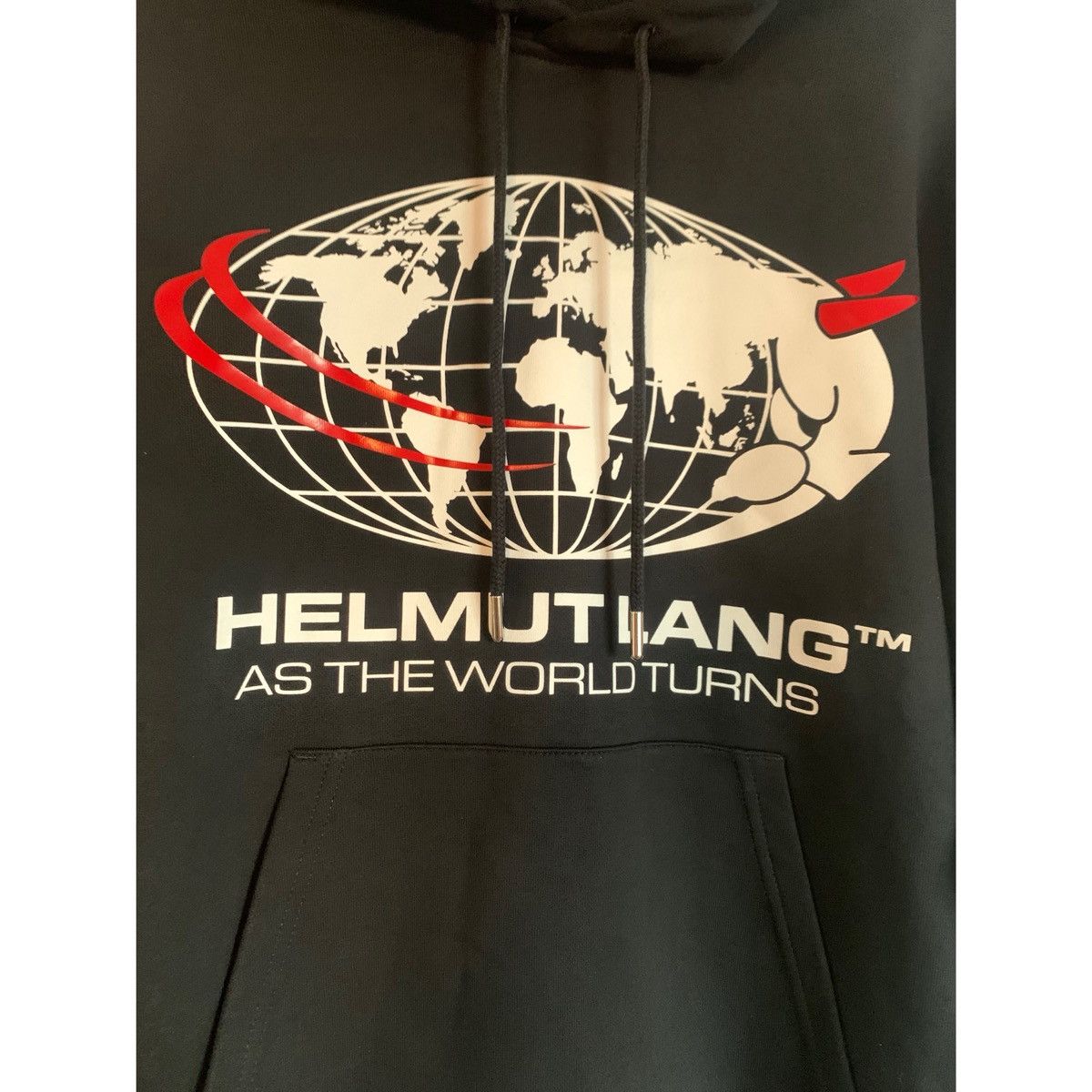 Helmut Lang HELMUT LANG AS THE WORLD TURNS HOODIE Size US S / EU 44-46 / 1 - 2 Thumbnail