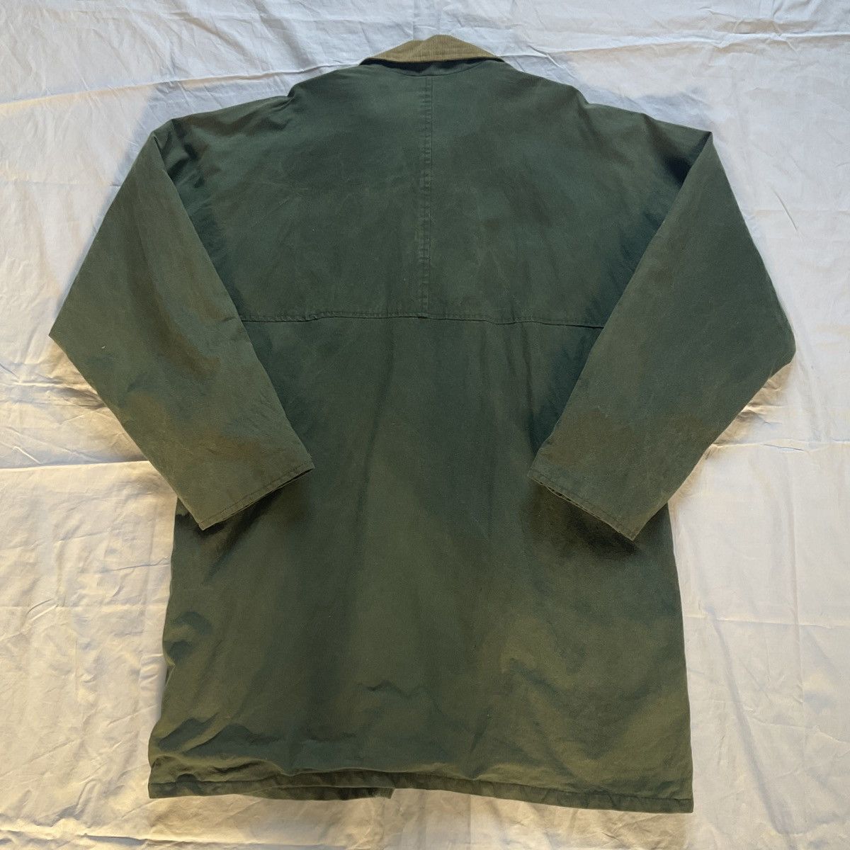 Vintage Rare Vintage 80’-90’ British Wax Mill Dark Green Size US XL / EU 56 / 4 - 5 Thumbnail