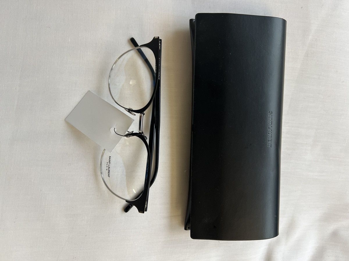 Saint Laurent Paris $435 New Saint Laurent Glasses SL223 002 52-19-150 Acetate Size ONE SIZE - 2 Thumbnail