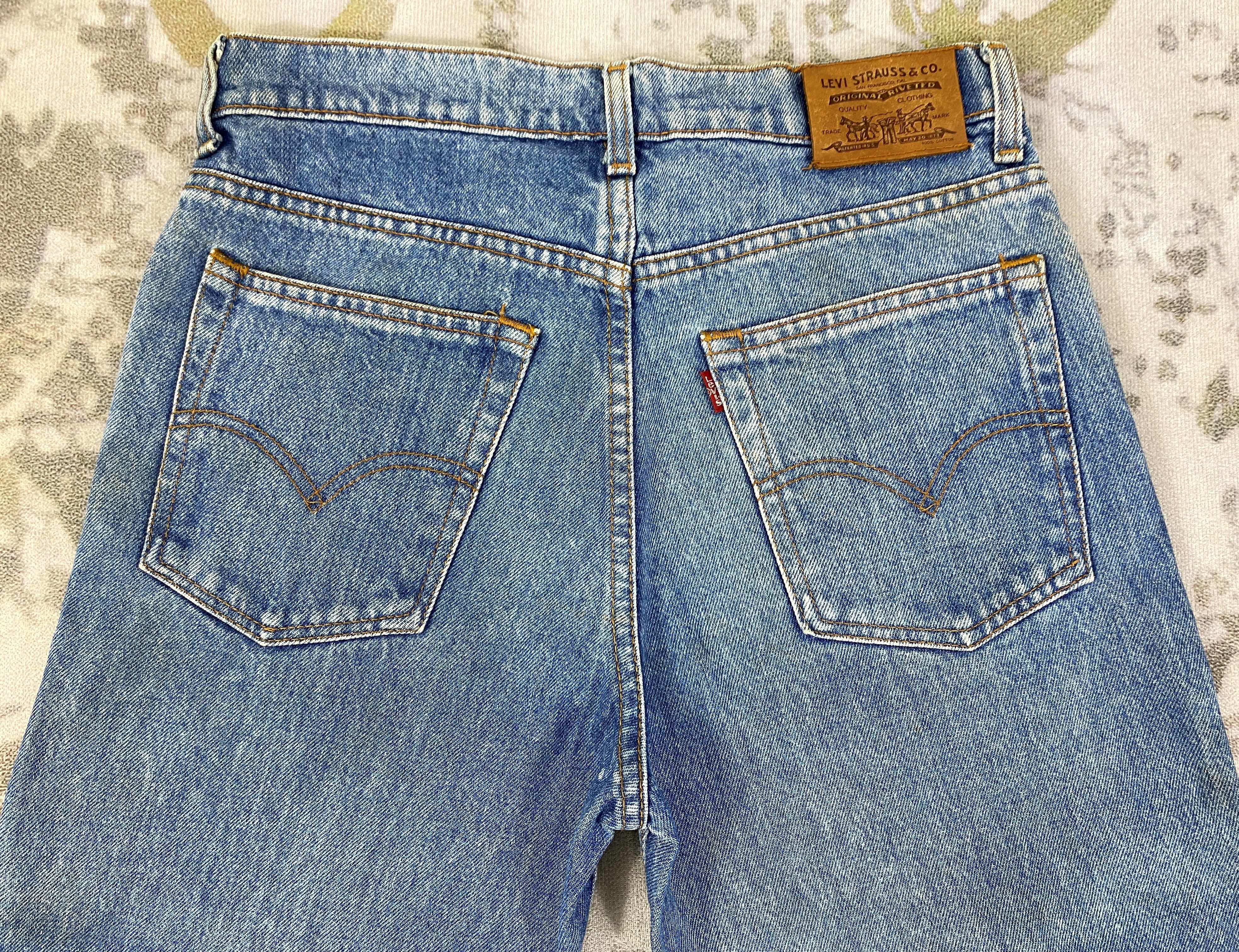 Levi's Pale Blue Vintage Levi's Denim 29 x 32 -JN535 Size US 29 - 4 Thumbnail