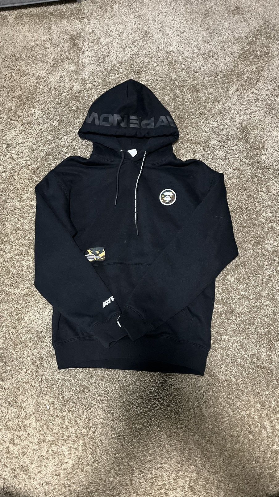 Aape × Bape Aape Universe Hoodie Size US S / EU 44-46 / 1 - 1 Thumbnail