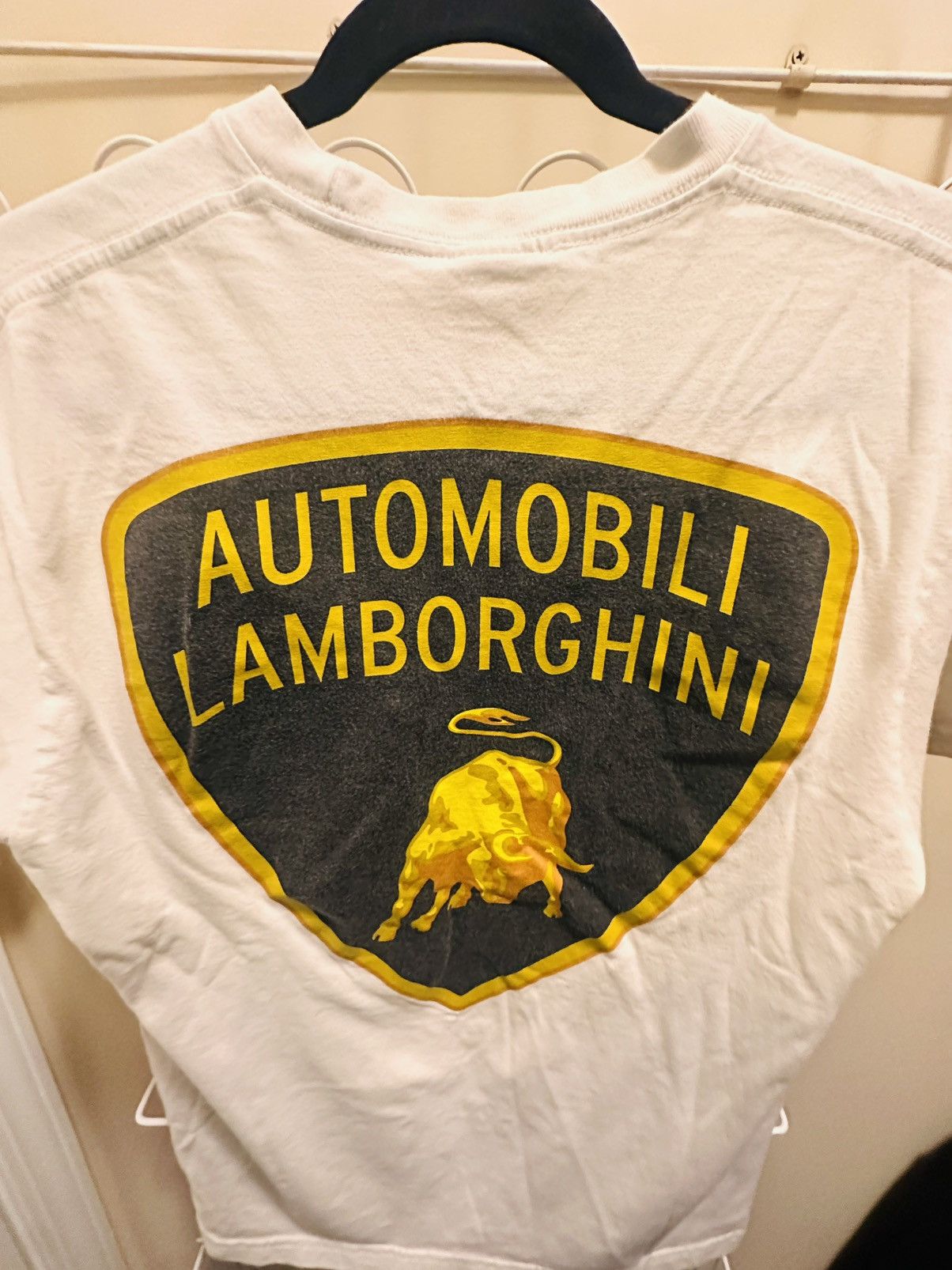 Supreme Supreme Automobili Lamborghini Tee White Size US M / EU 48-50 / 2 - 4 Thumbnail