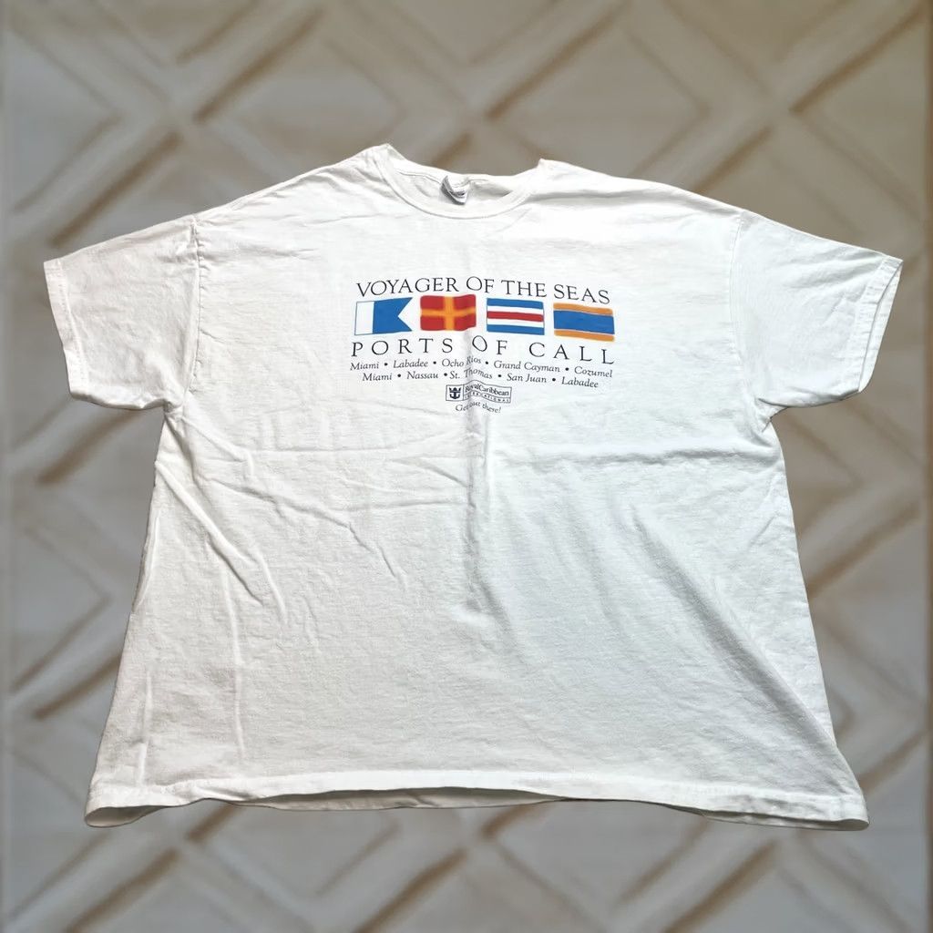 Hanes Hanes Heavyweight Shirt Adult 2XL White Crew Neck Short Sleeve Size US XXL / EU 58 / 5 - 1 Thumbnail