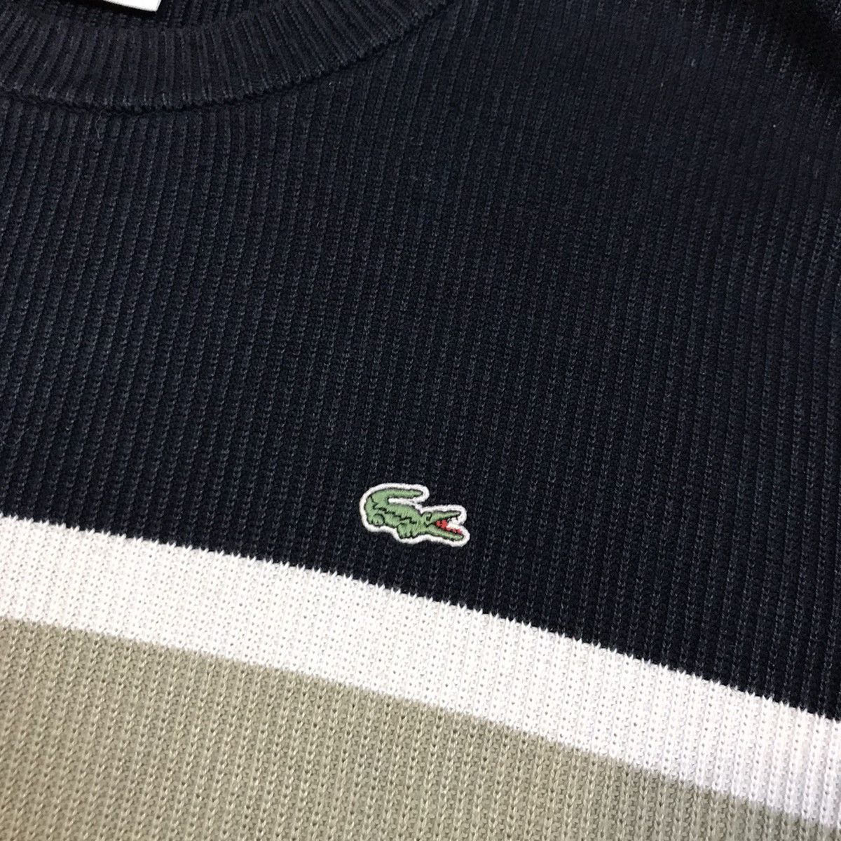 Lacoste 🇫🇷 Vintage 90s Lacoste Sweater Mens Size XL-XXL Size US XL / EU 56 / 4 - 4 Thumbnail