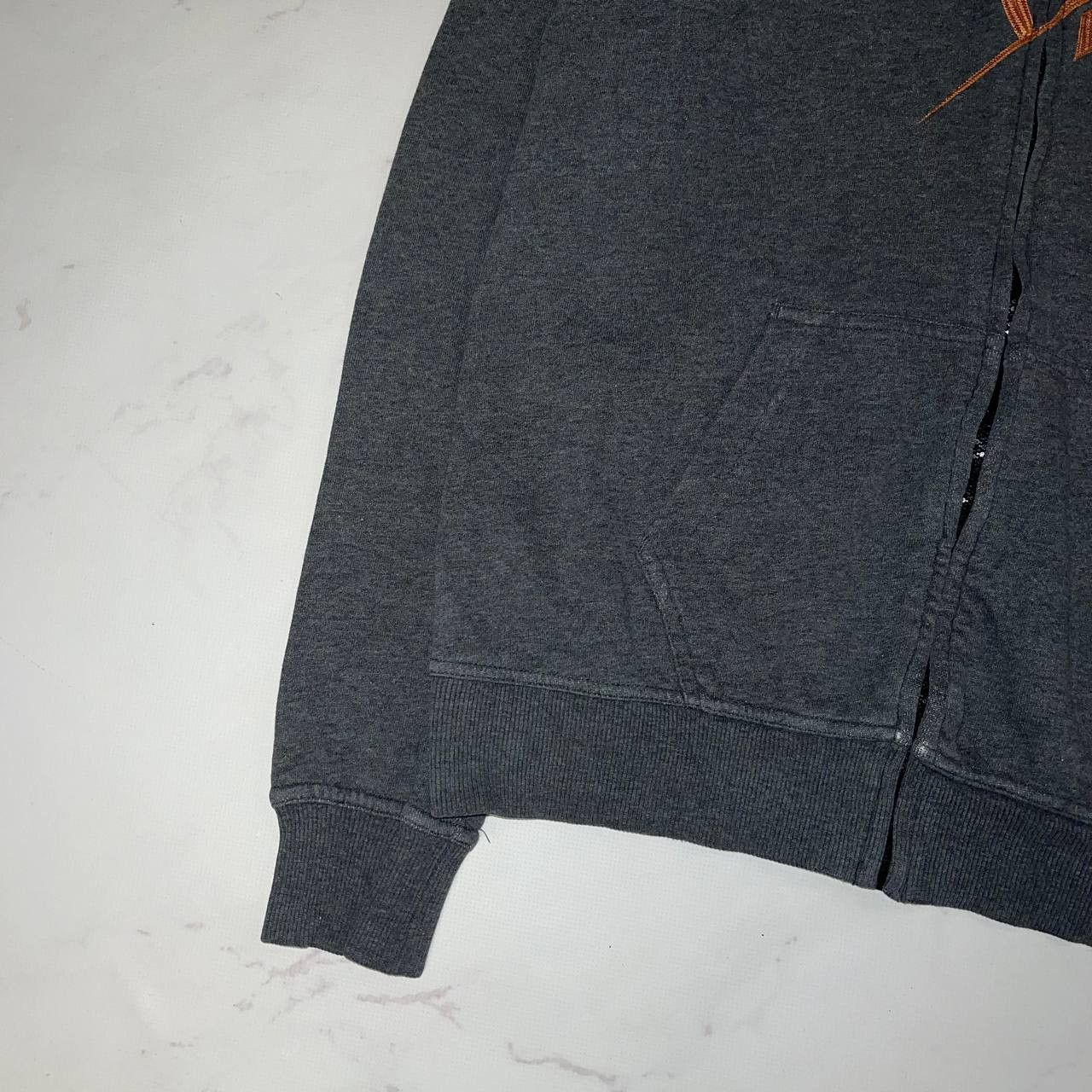 Fox Racing Fox Racind Vintage Y2K Zip Hoodie Streetwear Size S Gray Size US S / EU 44-46 / 1 - 10 Thumbnail