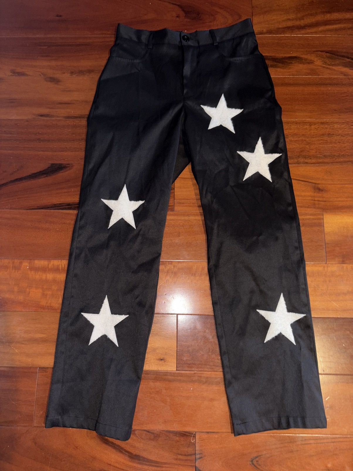 Shein Shein black/white stars Size 36" / US 14 / IT 50 - 1 Thumbnail