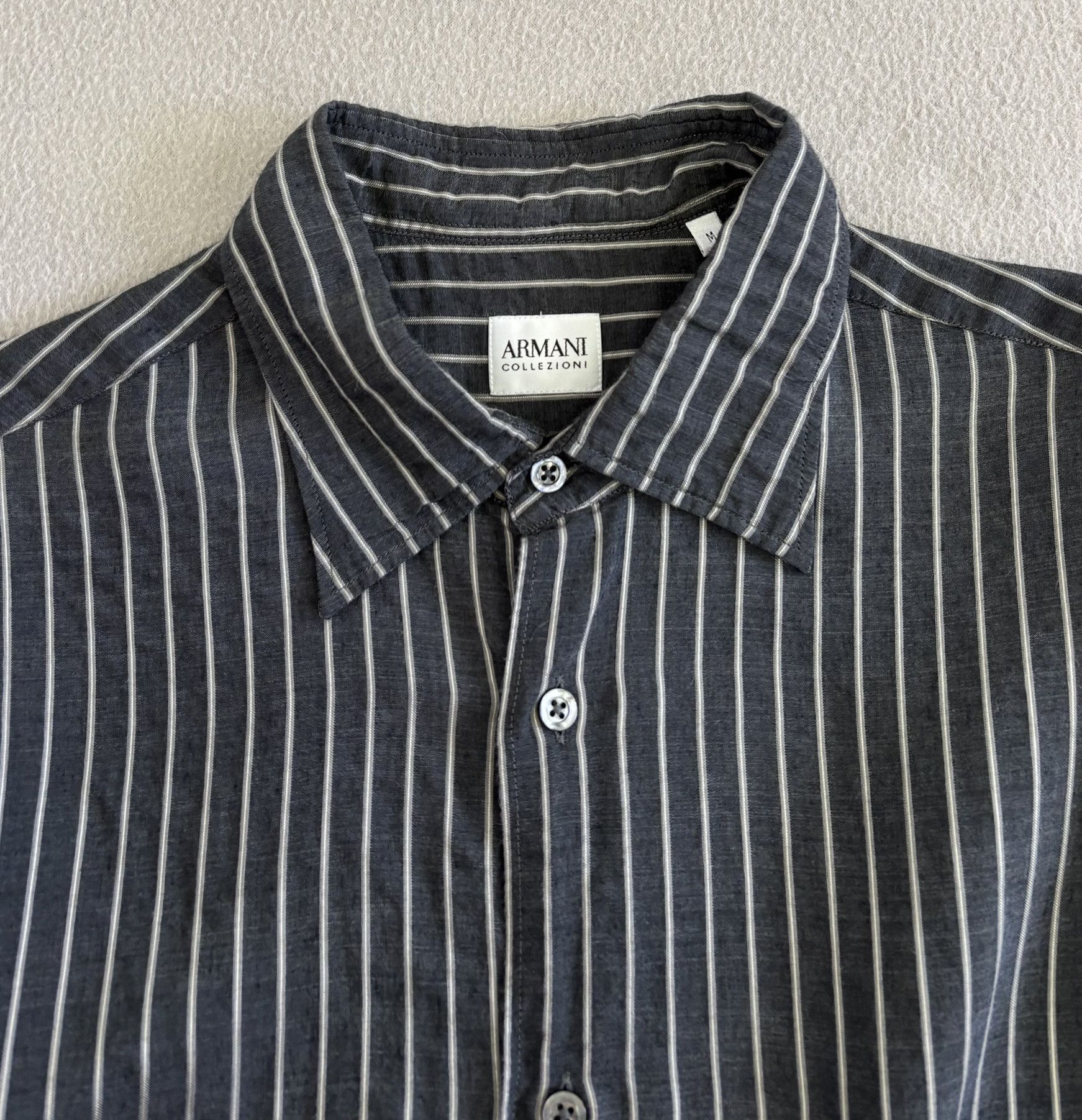 Armani Collezioni Armani Collezioni Black shirt Viscose, Silk Medium Size US M / EU 48-50 / 2 - 9 Thumbnail