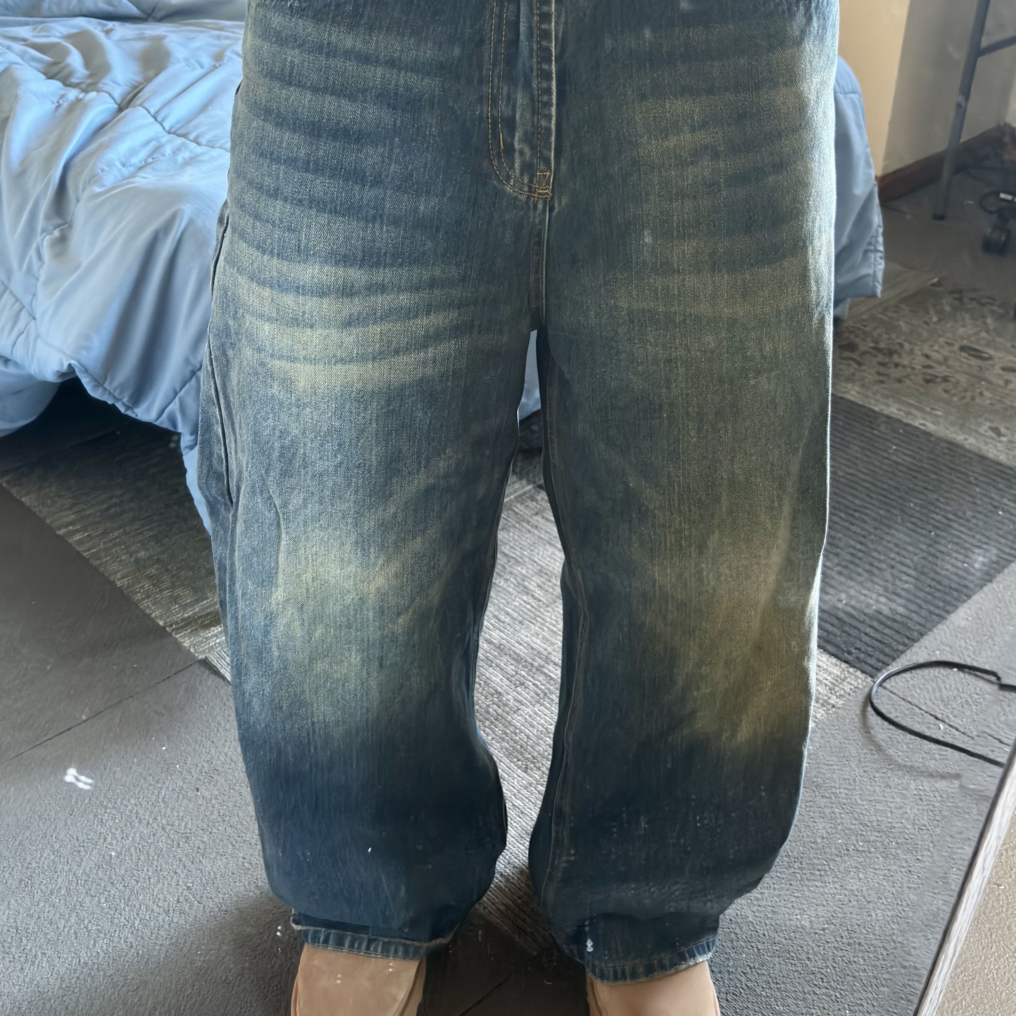 Other Men's Baggy Wide Leg Jeans Size US 32 / EU 48 - 1 Thumbnail