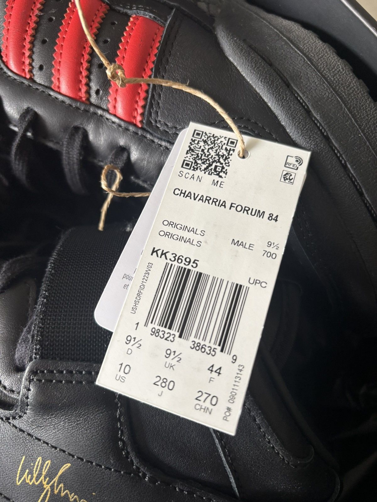 Adidas × Willy Chavarria WILLY CHAVARRIA X ADIDAS HIGH TOP SNEAKERS Size US 10 / EU 43 - 16 Thumbnail