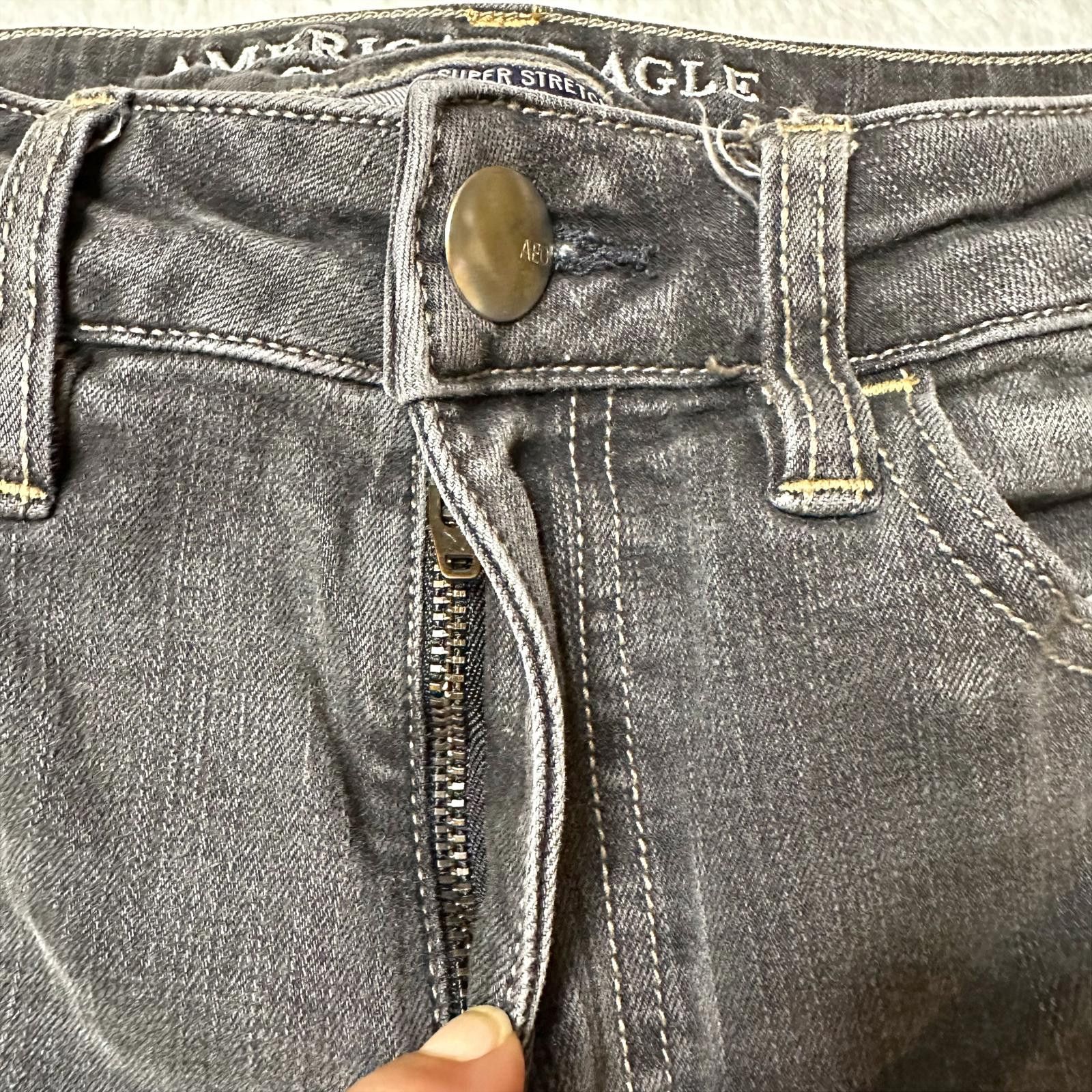 American Eagle Outfitters American Eagle High-Rise Jegging Crop Jeans Women’s 8 Size 30" / US 8 / IT 44 - 5 Thumbnail