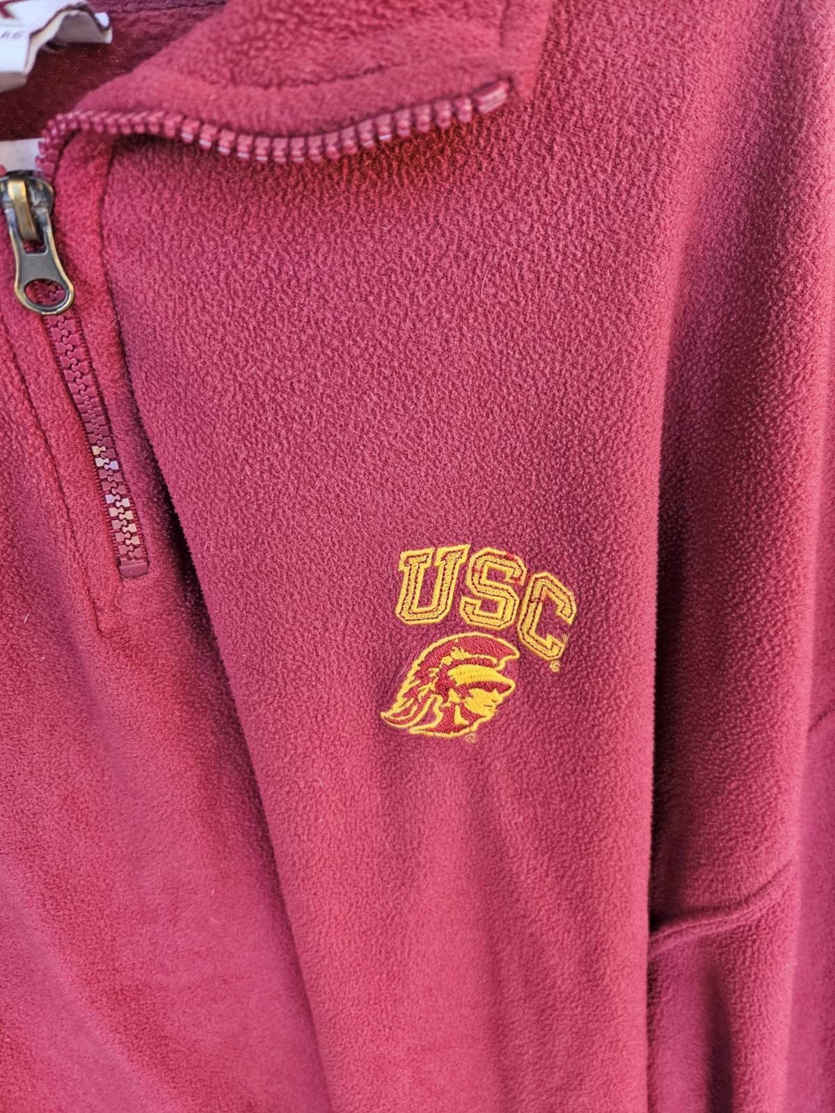 Other USC Trojans Red Oak Quarter Zip Fleece Jacket Size US XXL / EU 58 / 5 - 2 Thumbnail