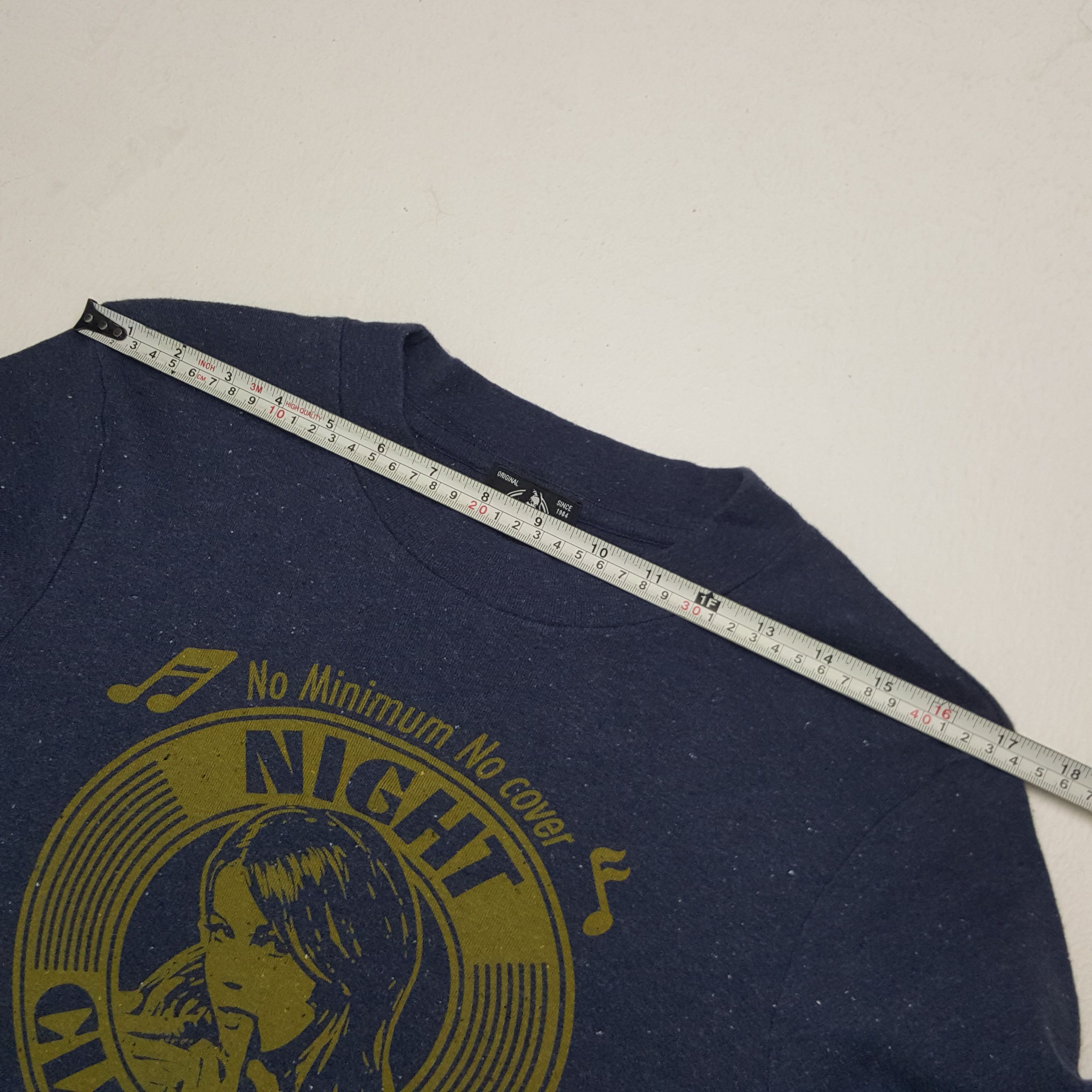 Hysteric Glamour × Japanese Brand × Vintage Vintage Hysteric Glamour Night Clubbing Tshirt Size US S / EU 44-46 / 1 - 5 Thumbnail