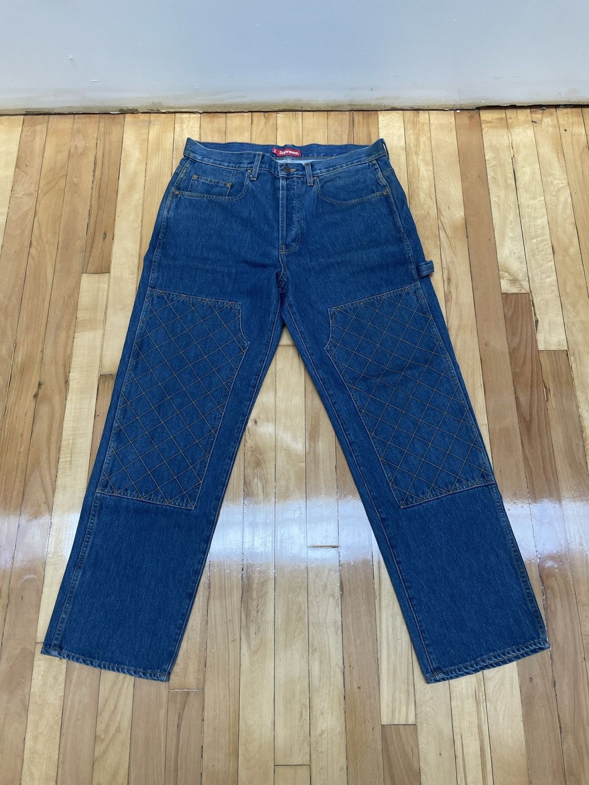 Supreme Diamond Stitch Carpenter Jean (34)