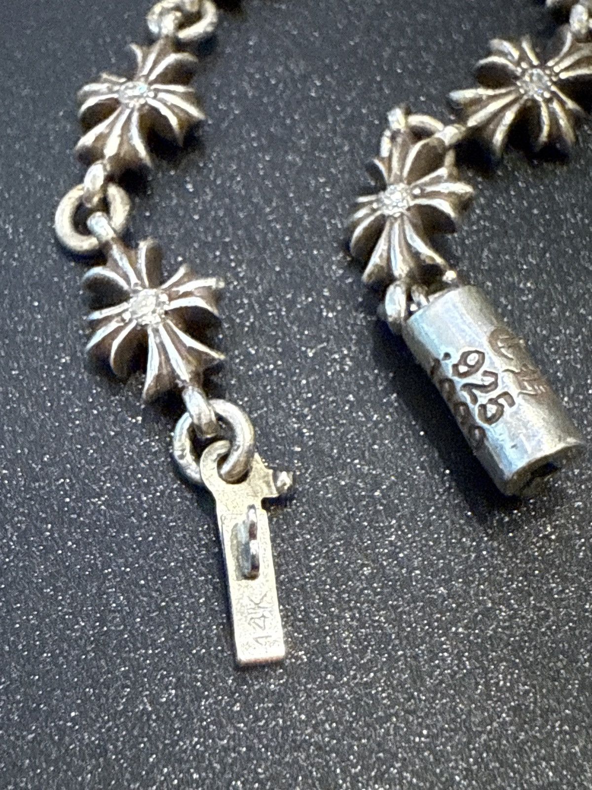 Chrome Hearts Chrome Hearts Tiny e bracelet with diamond Size ONE SIZE - 10 Thumbnail