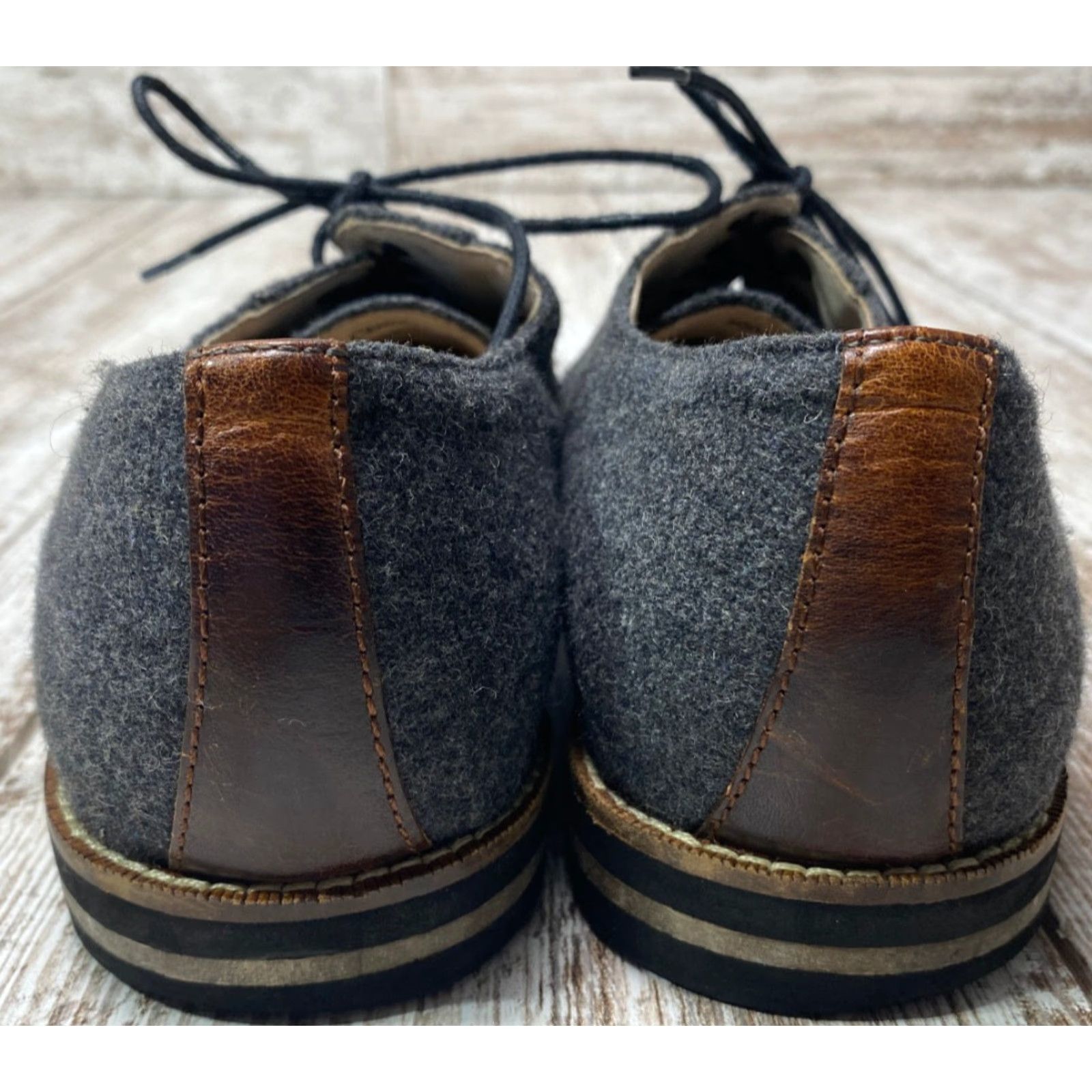 Vintage VINTAGE Aston Grey Castro Cap Toe 500426 Oxford Men's 10.5 Gray 1224 Size ONE SIZE - 6 Thumbnail