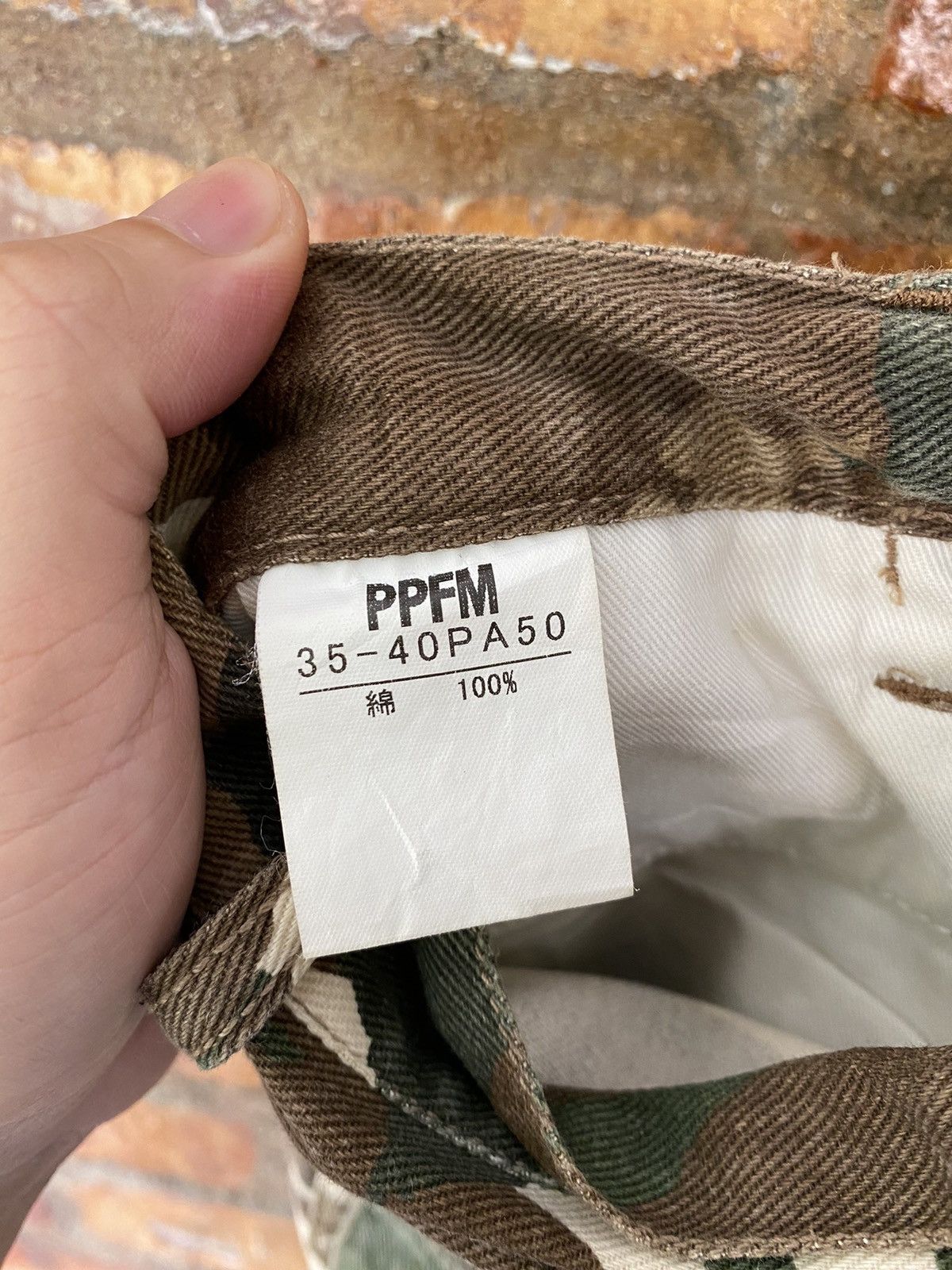 PPFM PPFM Bondage camo cargos pants Size US 29 - 18 Thumbnail