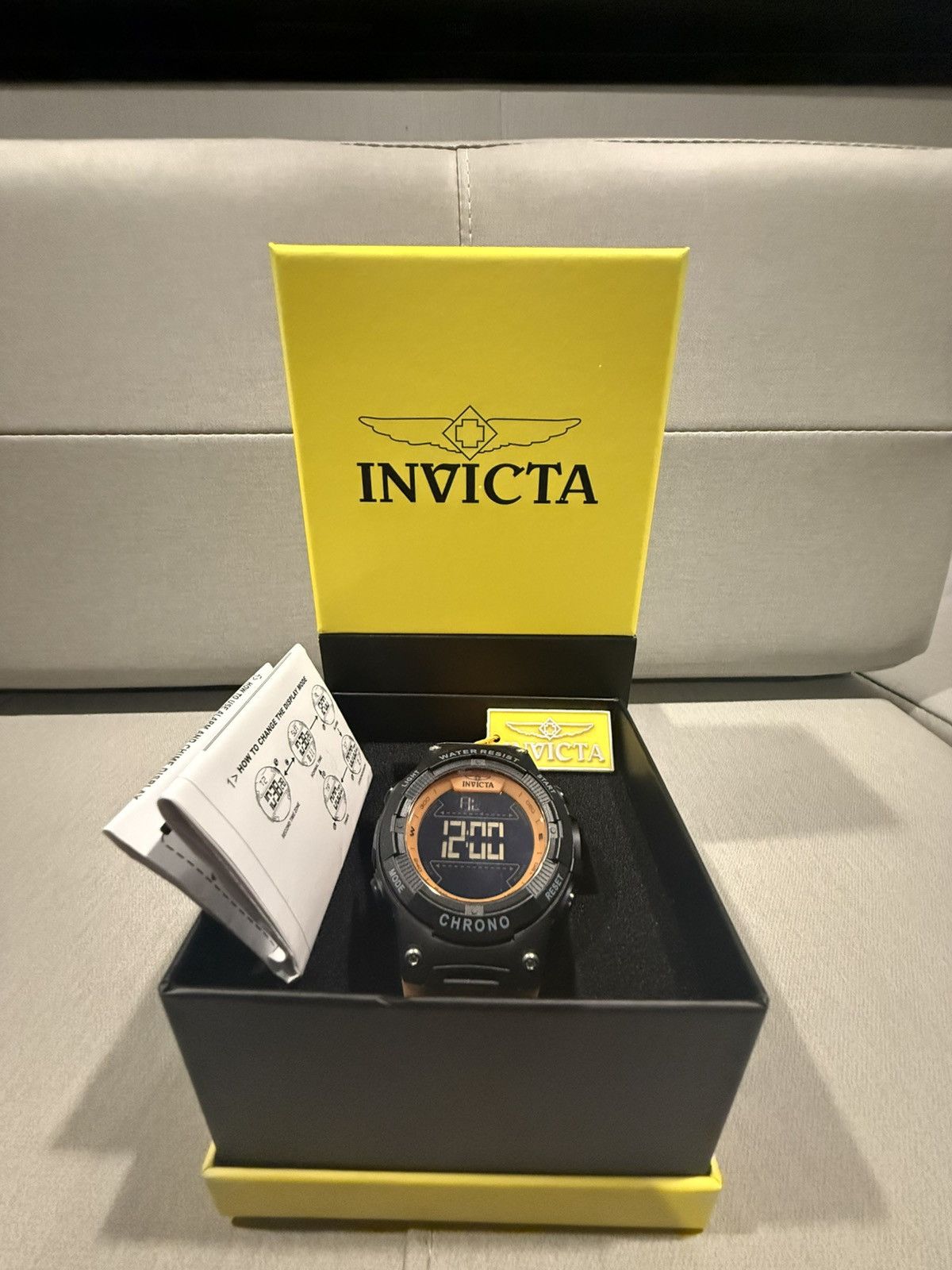 Invicta Invicta Racing Burnout Digital Men’s Watch (52mm) Size ONE SIZE - 3 Thumbnail