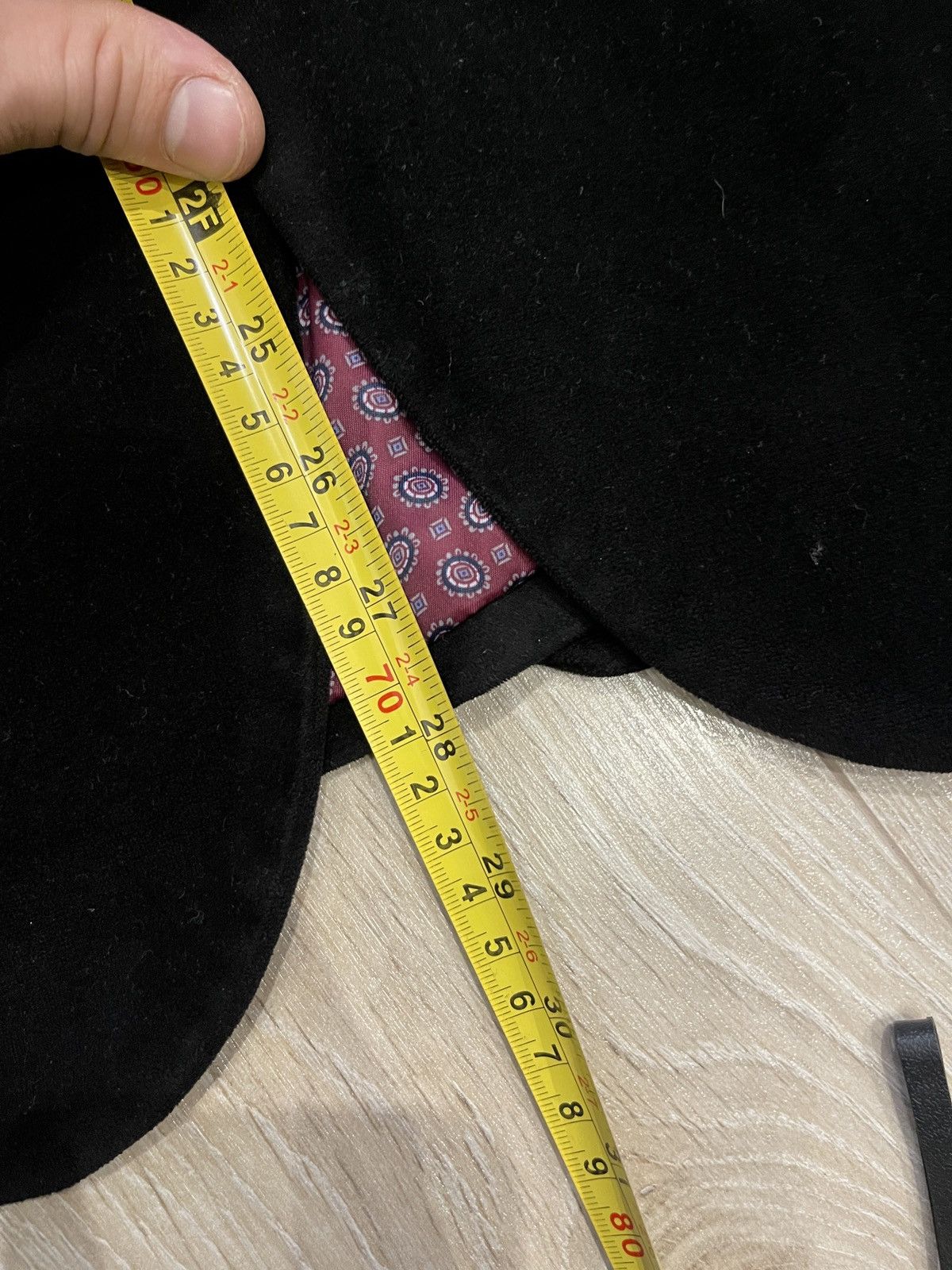 NEXT Vintage velvet blazer black velour classic jacket sport coat Size 40R - 11 Thumbnail
