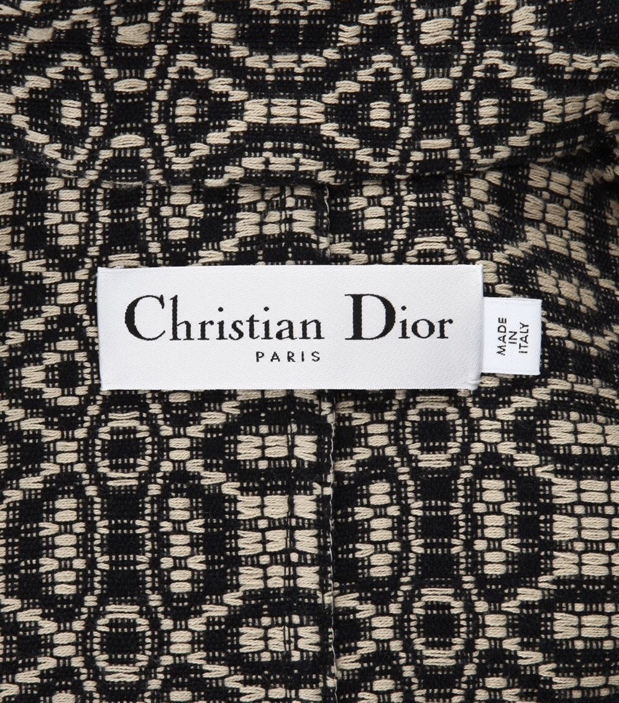 Dior DIOR Retro Dark Pattern Jacquard Jacket2412-Nextarrow Size US XS / EU 42 / 0 - 3 Thumbnail
