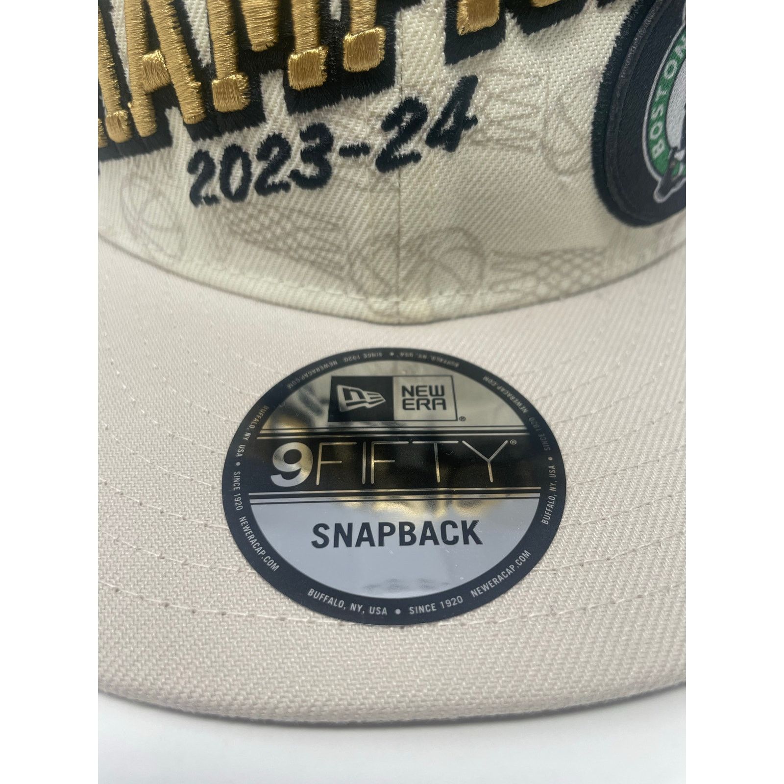 New Era Boston Celtics New Era 2024 NBA Finals 9FIFTY Snapback Hat Size ONE SIZE - 5 Thumbnail