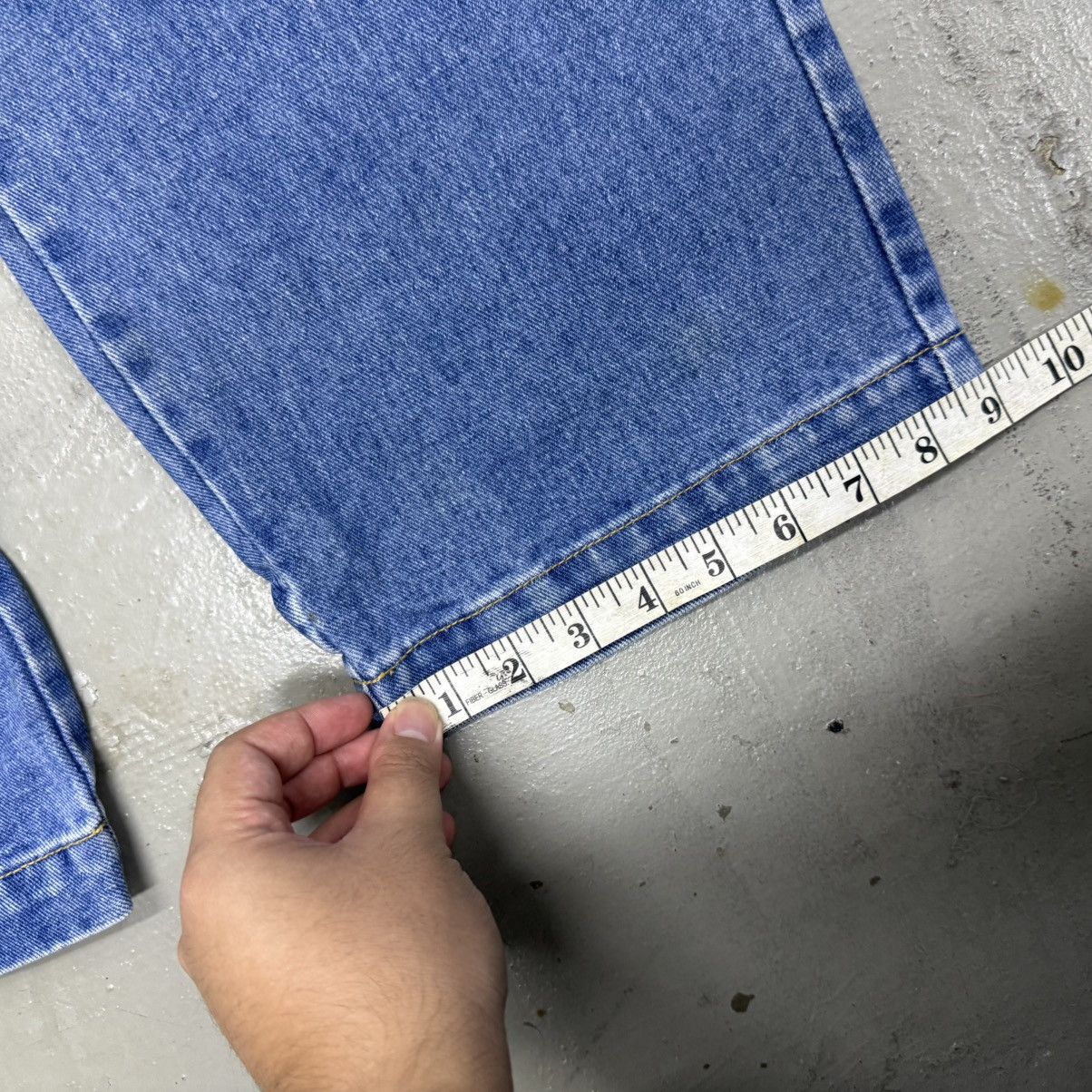 Karl Kani Vintage 90s Karl Kani Y2K Big Logo Baggy Rap Denim Jeans Size US 38 / EU 54 - 11 Thumbnail