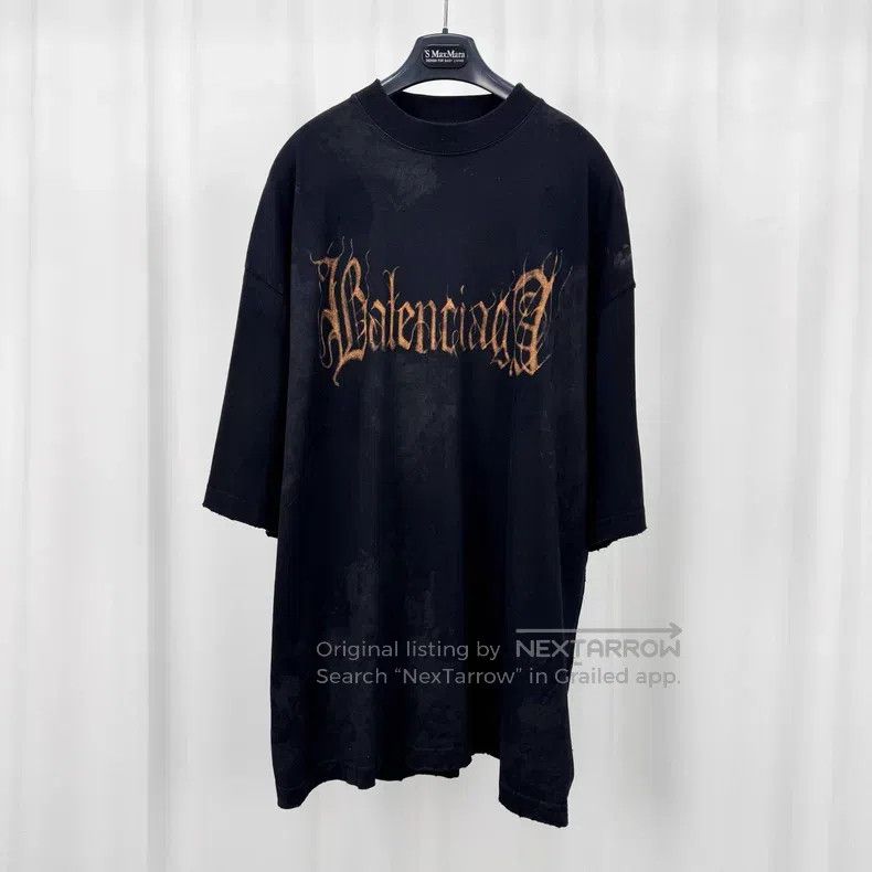 Balenciaga Balenciaga Dyed Batik Pattern Short Sleeve Size US S / EU 44-46 / 1 - 1 Thumbnail