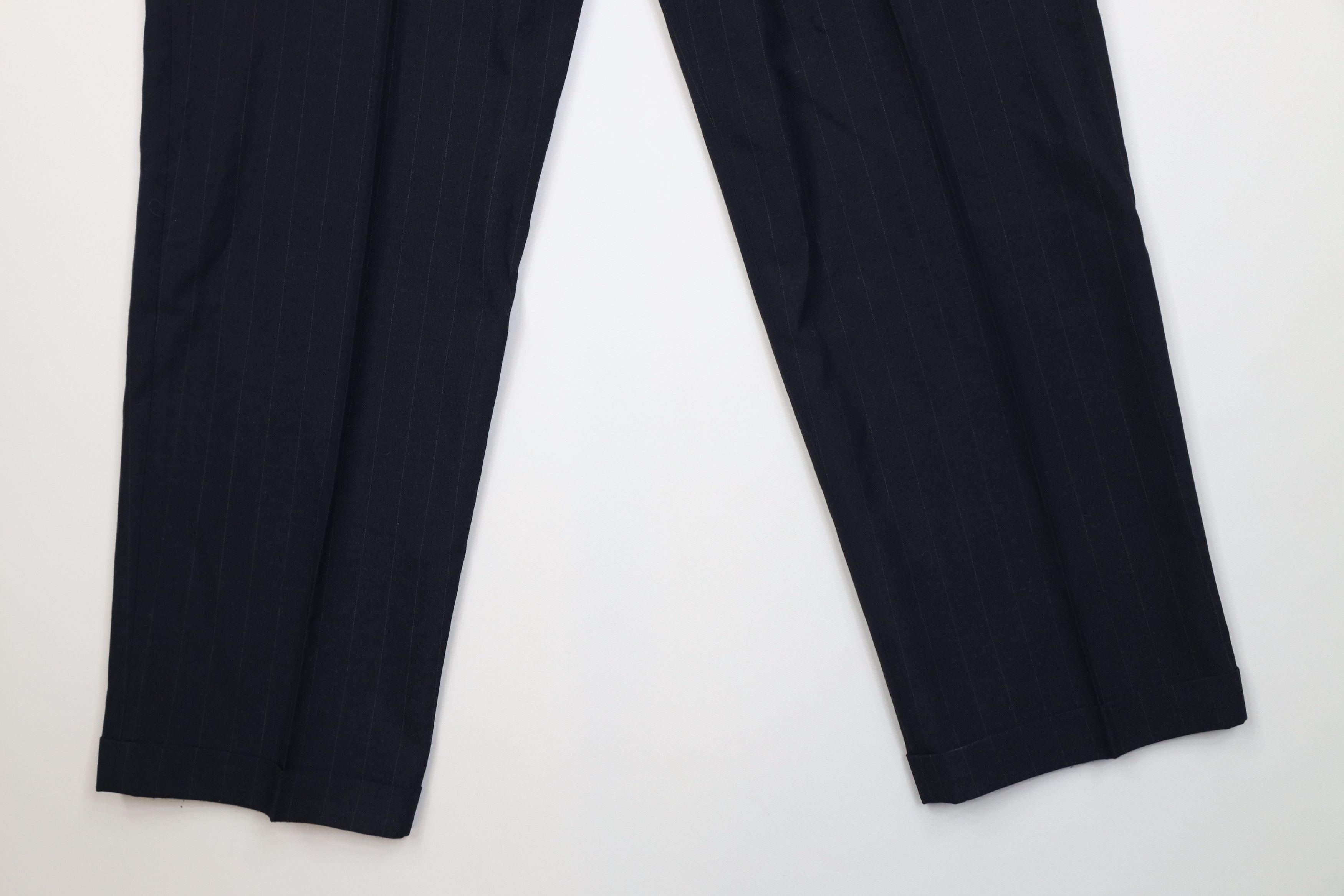 Levi's Vintage 90s Levis Pinstriped Wool Knit Chino Pants Trousers Size US 32 / EU 48 - 14 Thumbnail