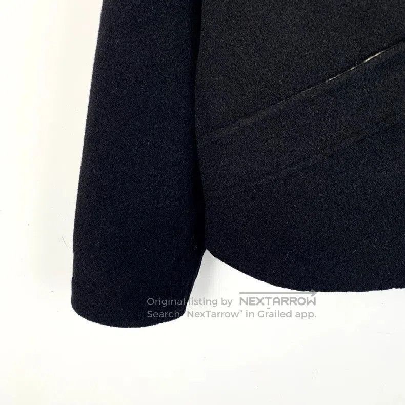Fendi Fendi Black Wool Logo Short Coat. Size US M / EU 48-50 / 2 - 4 Thumbnail