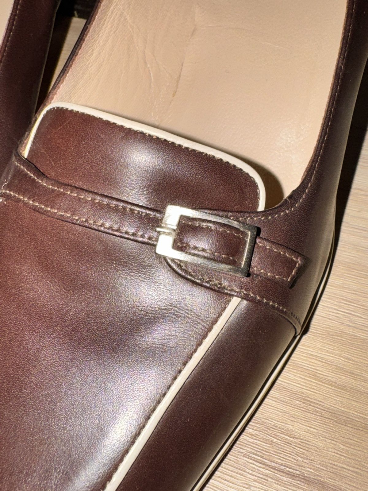 Bally Vintage Bally Made in Italy Leather Pumps (EU 35.5) Size US 5 / IT 35 - 8 Thumbnail