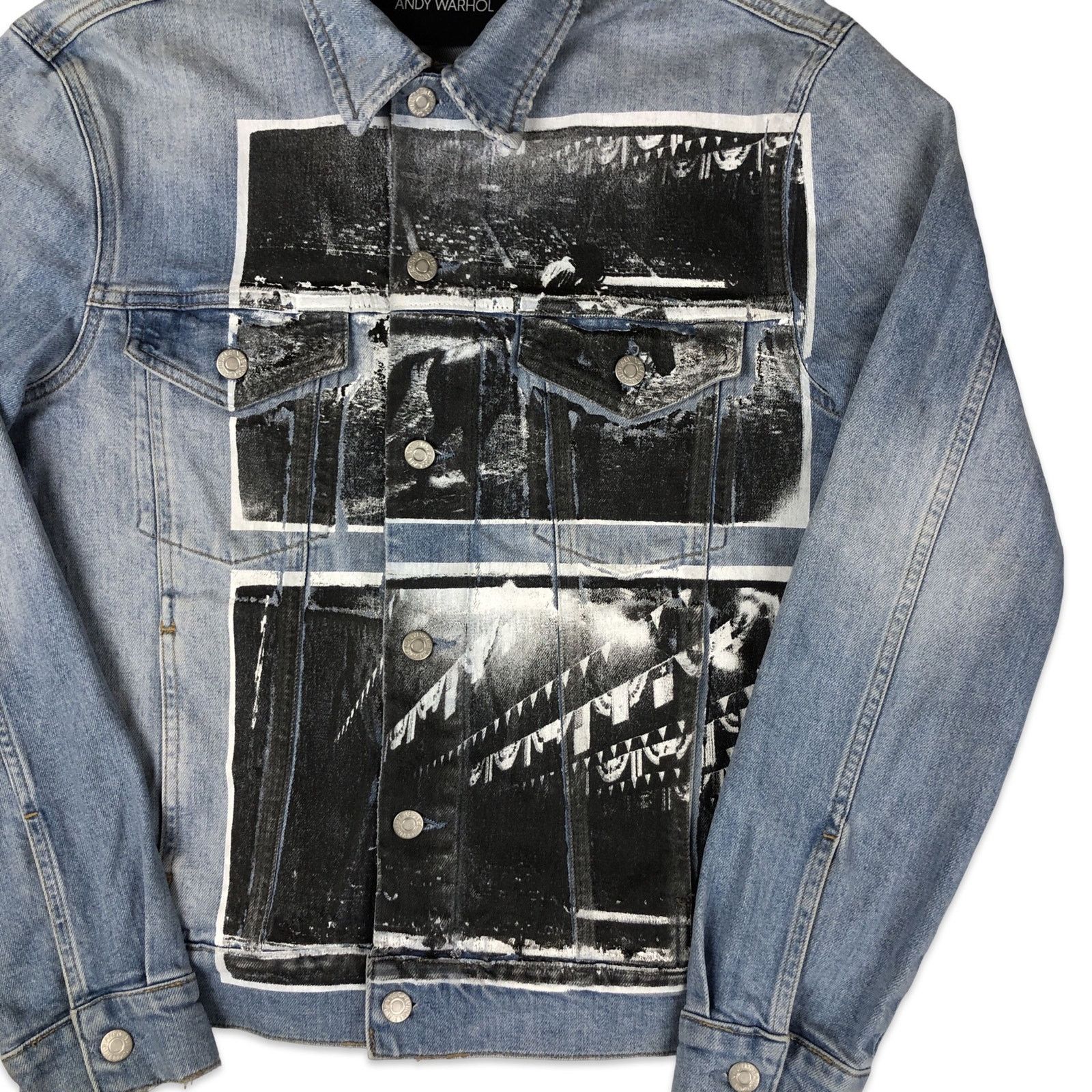 Calvin Klein × Calvin Klein 205W39NYC × Raf Simons Raf Simons Era Calvin Klein x Andy Warhol Denim Rodeo Jacket Size US S / EU 44-46 / 1 - 2 Thumbnail