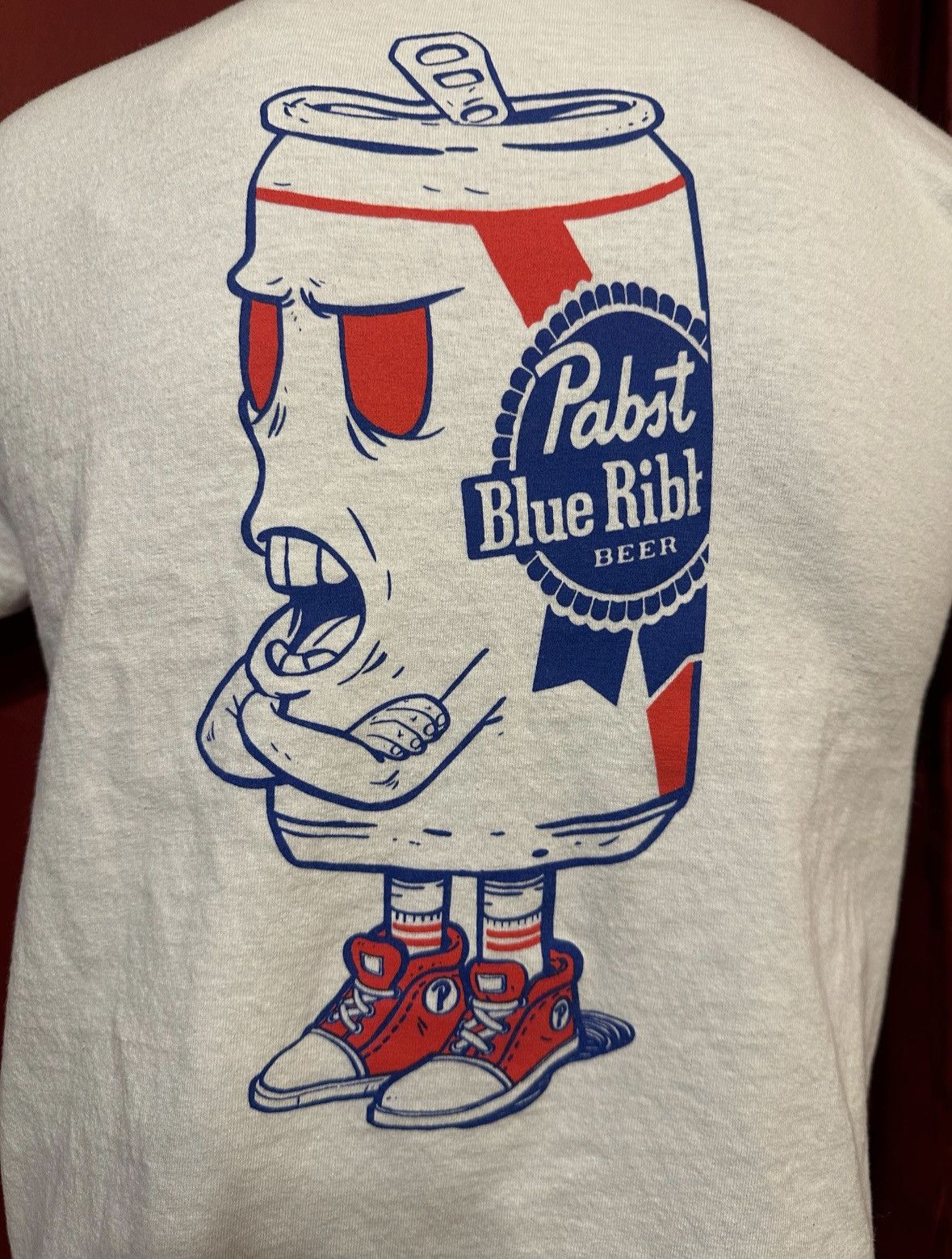 Pabst Blue Ribbon PBR Pabst Blue Ribbon Tshirt Y2K Punk Beer Tee Grail Size US M / EU 48-50 / 2 - 2 Thumbnail