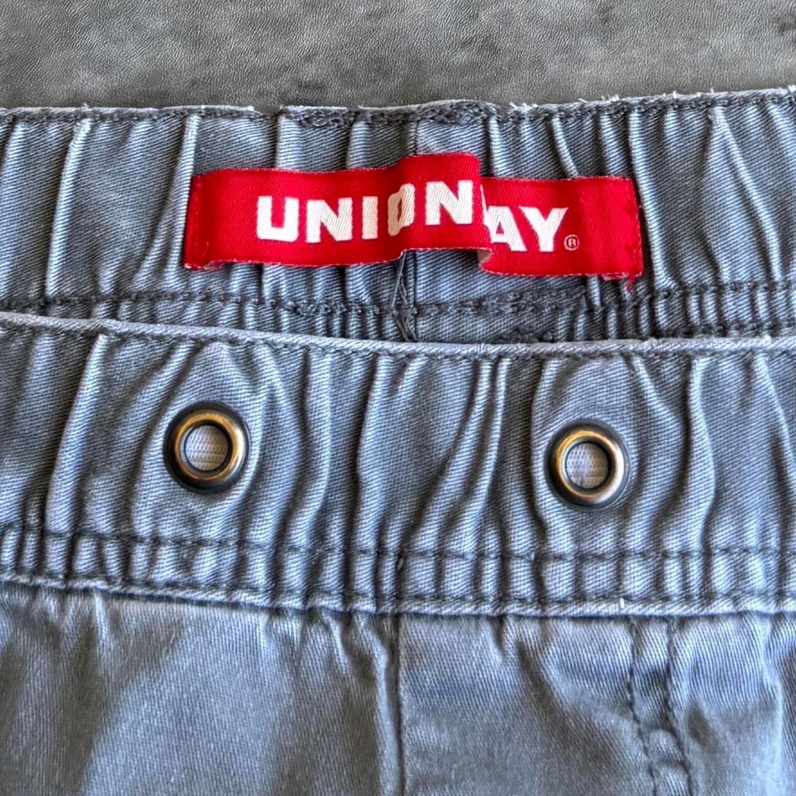 UNIONBAY × Vintage Vintage Y2K Union Bay Grey Embroidered Casual Pants Size US 38 / EU 54 - 4 Thumbnail