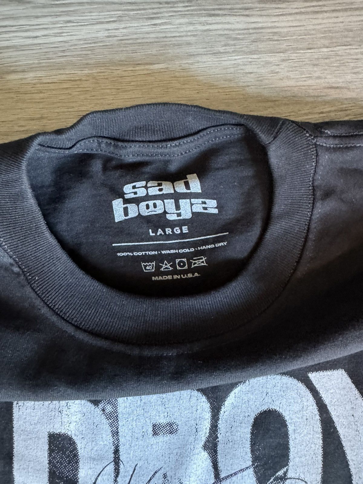 Sad Boys Sad Boys Niño Triste Tee Size US L / EU 52-54 / 3 - 3 Thumbnail