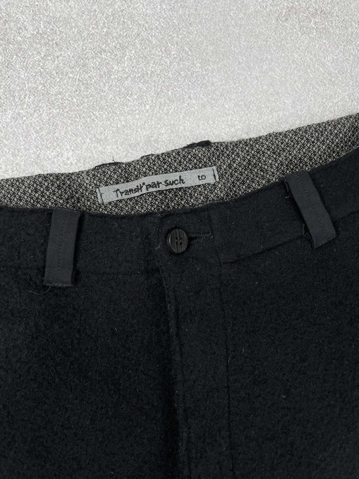 Japanese Brand × Transit Transit Par-Such Wool Trousers Pants Japan Style Yohji Size US 34 / EU 50 - 6 Thumbnail